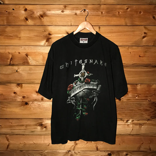 1997 Whitesnake Restless Heart World Tour t shirt