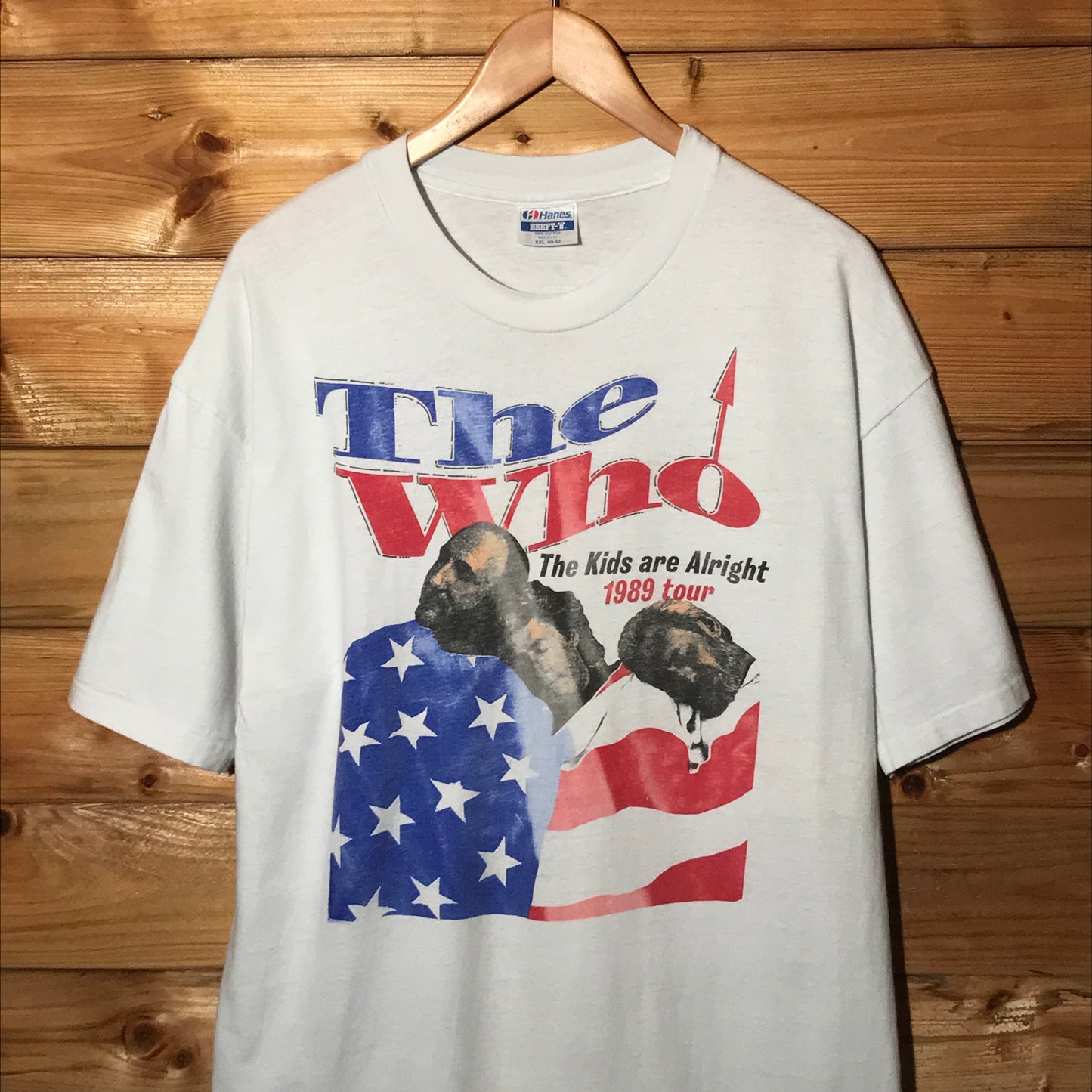 1989 The Who The Kids Are Alright USA Tour t shirt