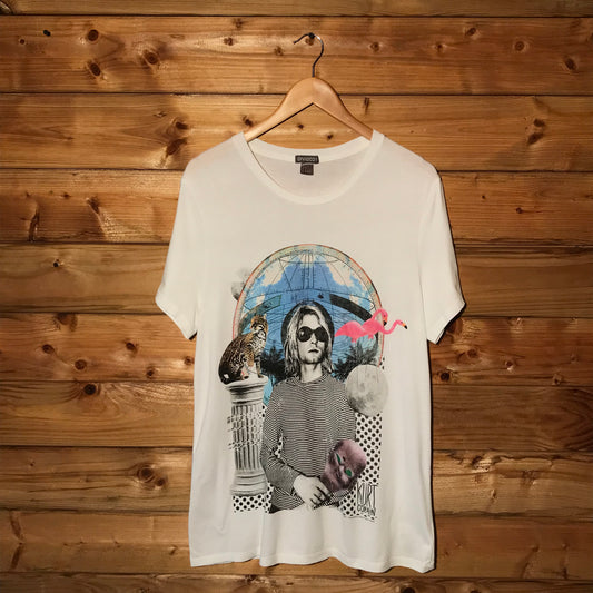 2018 Kurt Cobain Abstract Collage t shirt