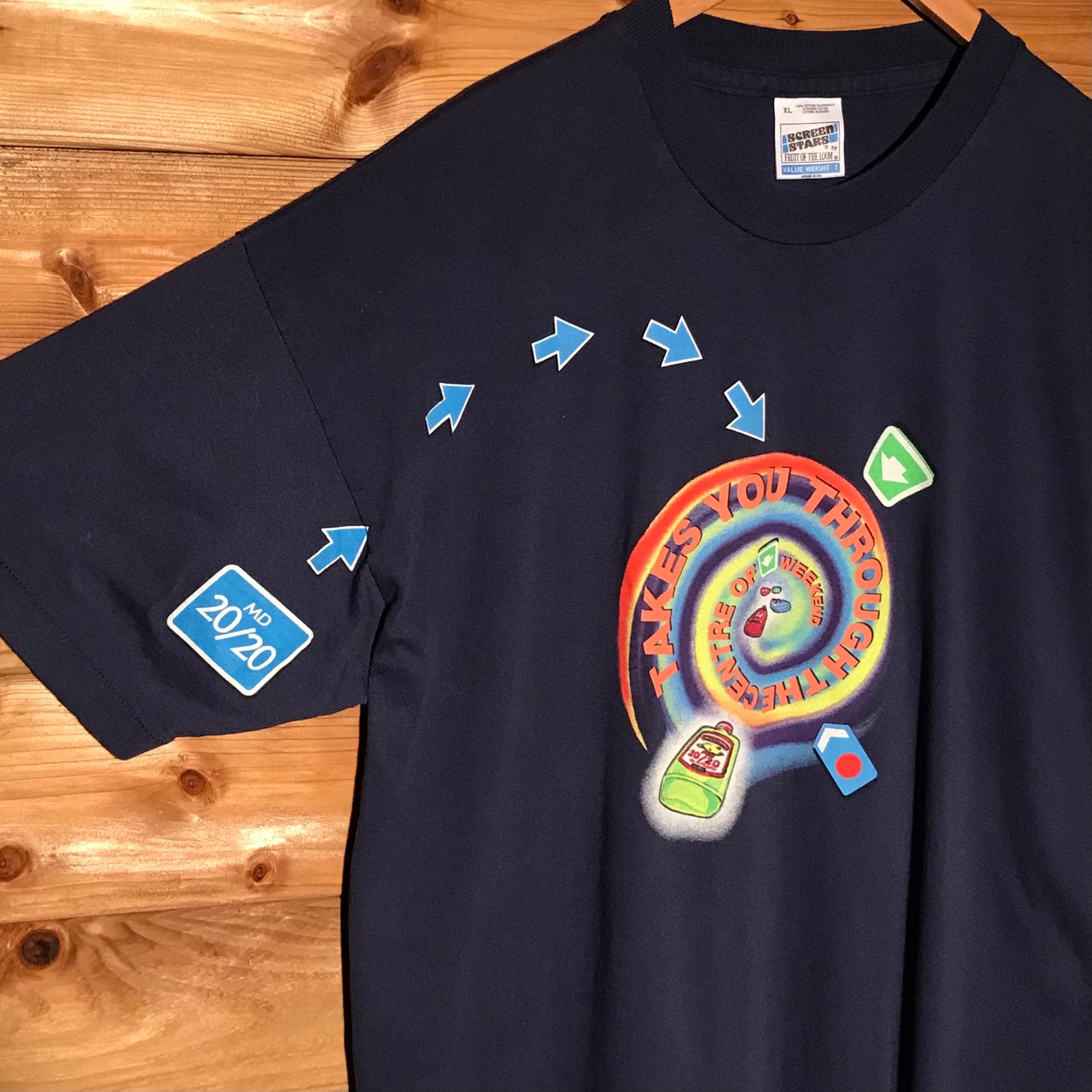 90s MD20/20 Weekend Spiral Promo t shirt