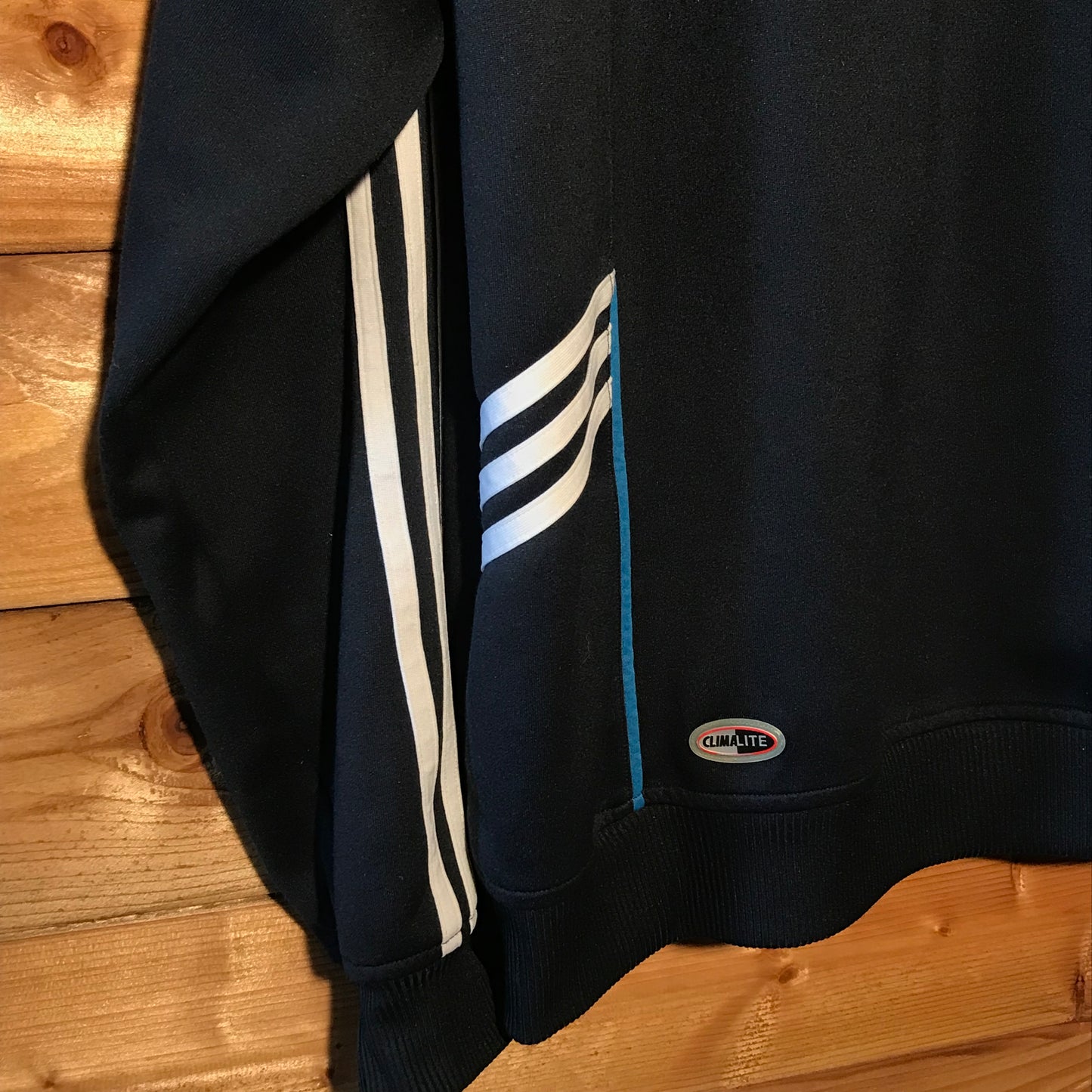 Adidas Piping Multi Striped zip up hoodie