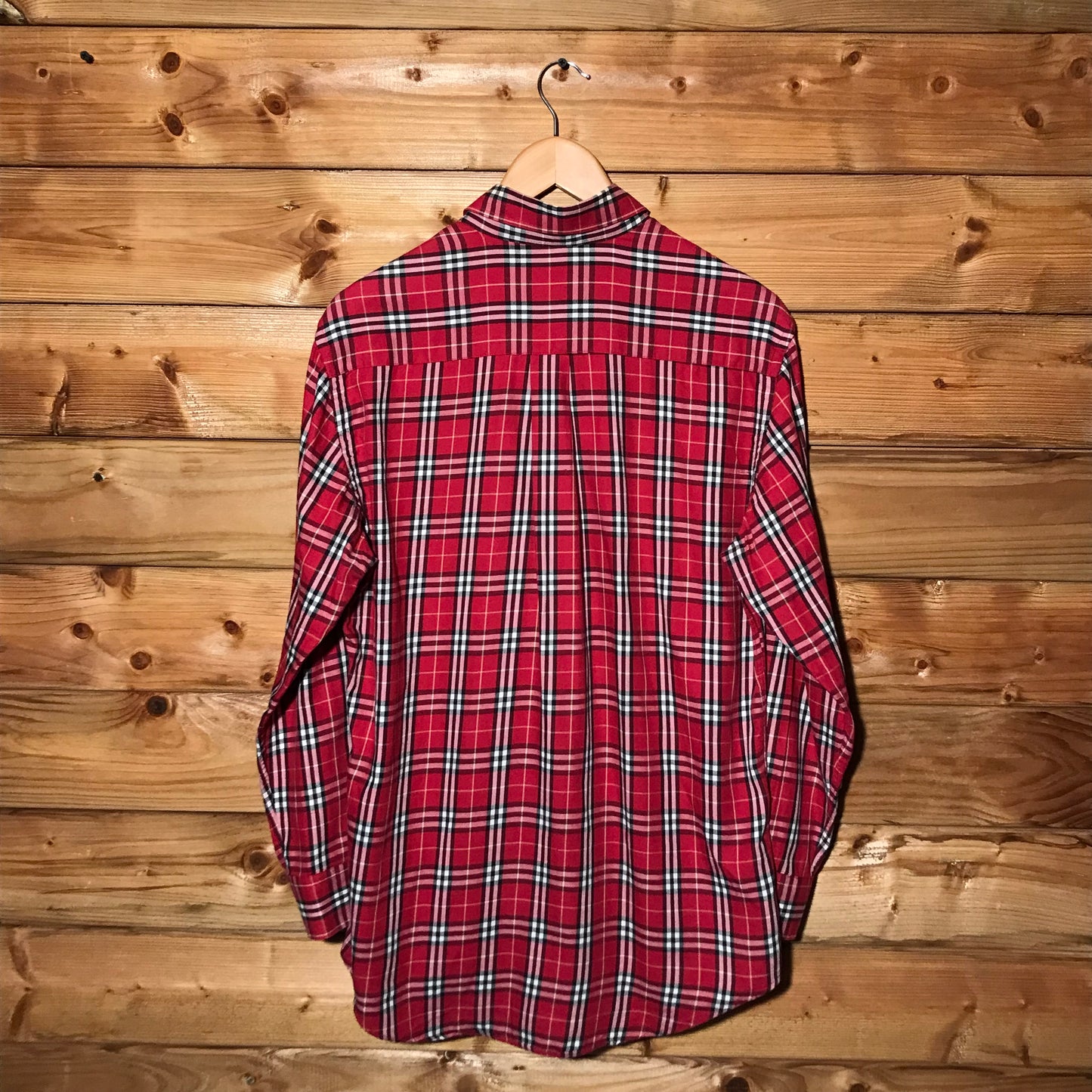 Burberry Nova Check Pattern long sleeve button up shirt