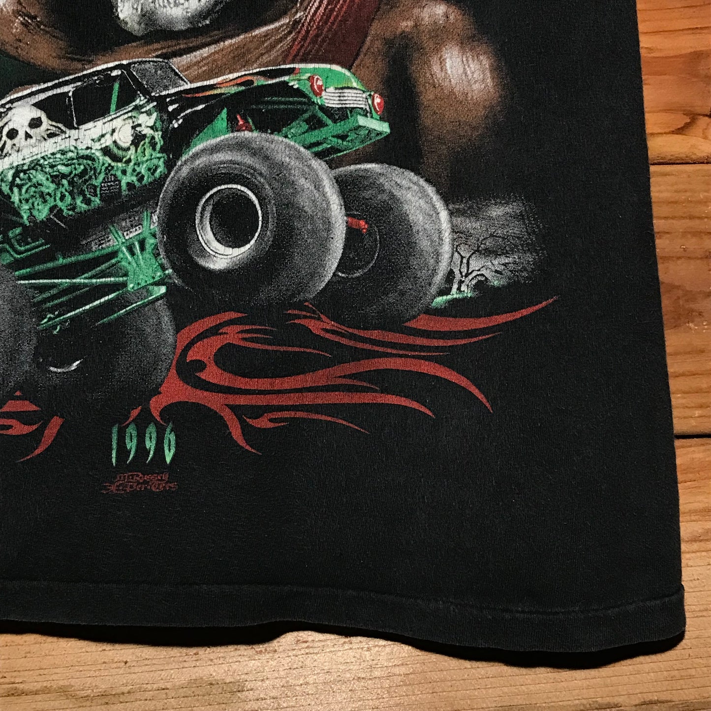 1996 Dennis Anderson's Grave Digger Monster Truck t shirt