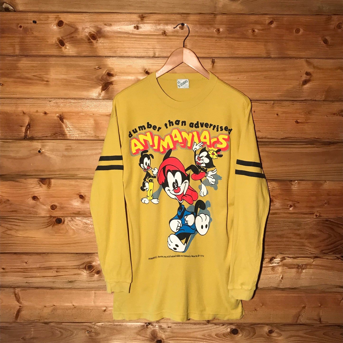 1994 Animaniacs Dumber Than Advertised long sleeve t shirt