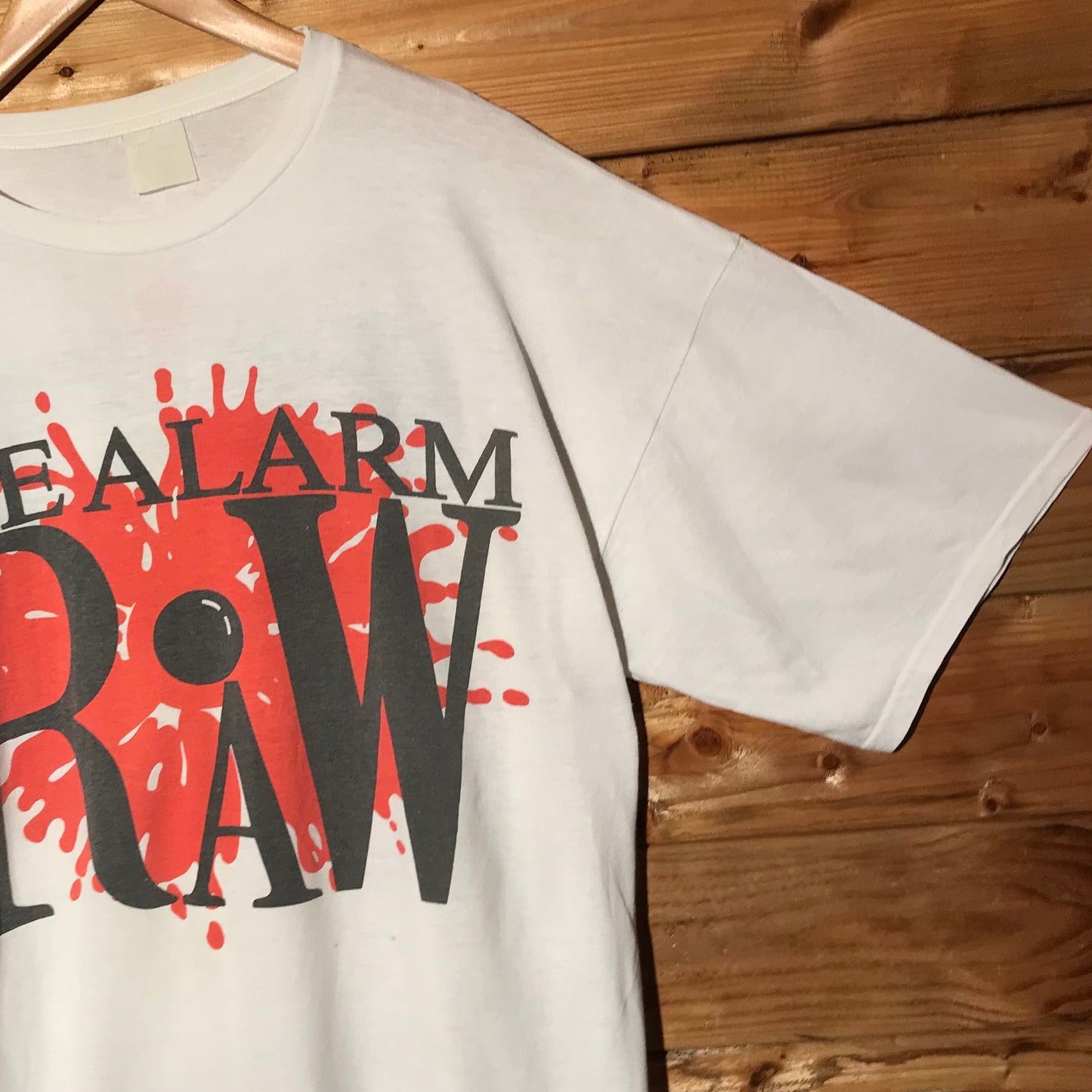 1991 The Alarm Raw UK Tour t shirt