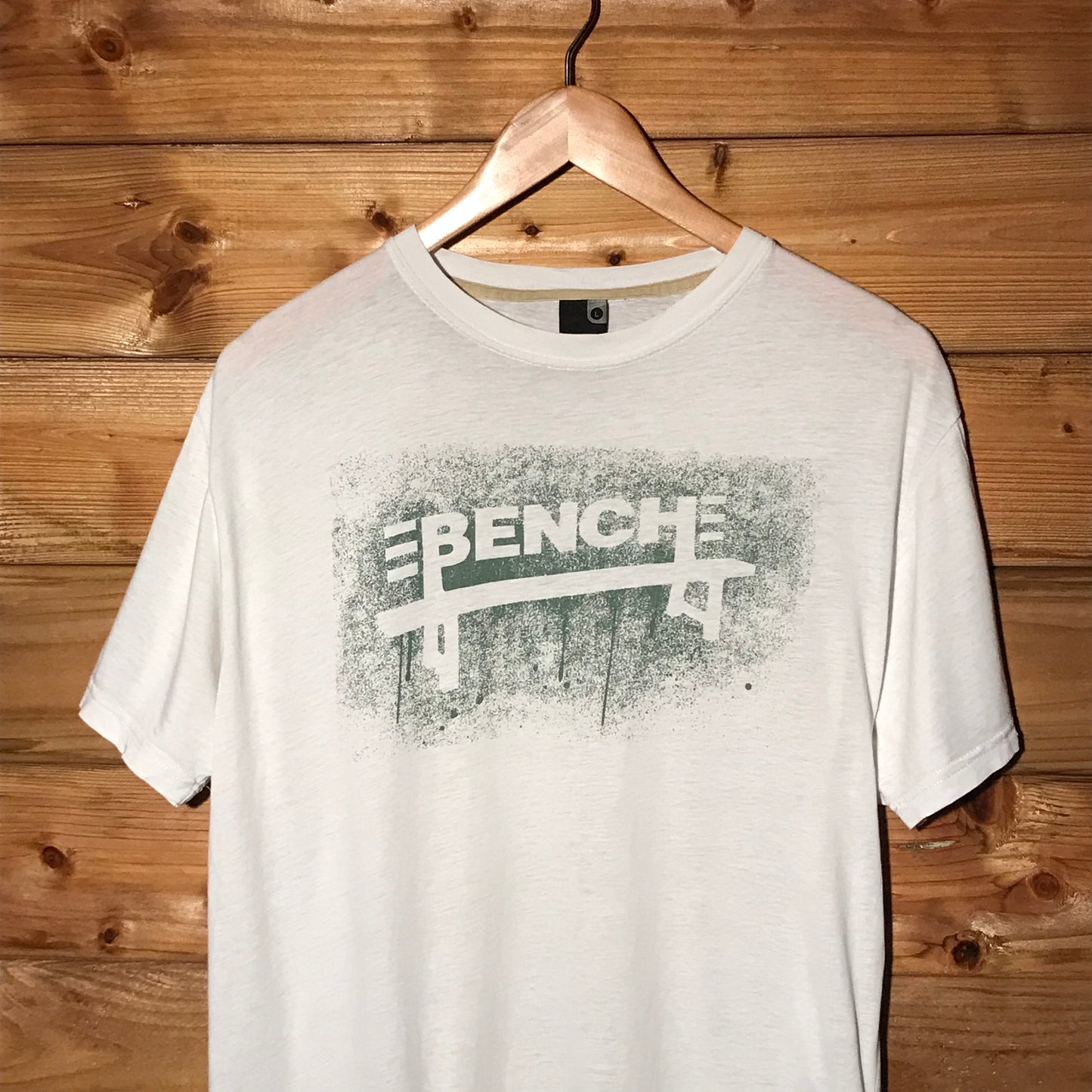 Bench Hand Crafted Bench Spellout t shirt