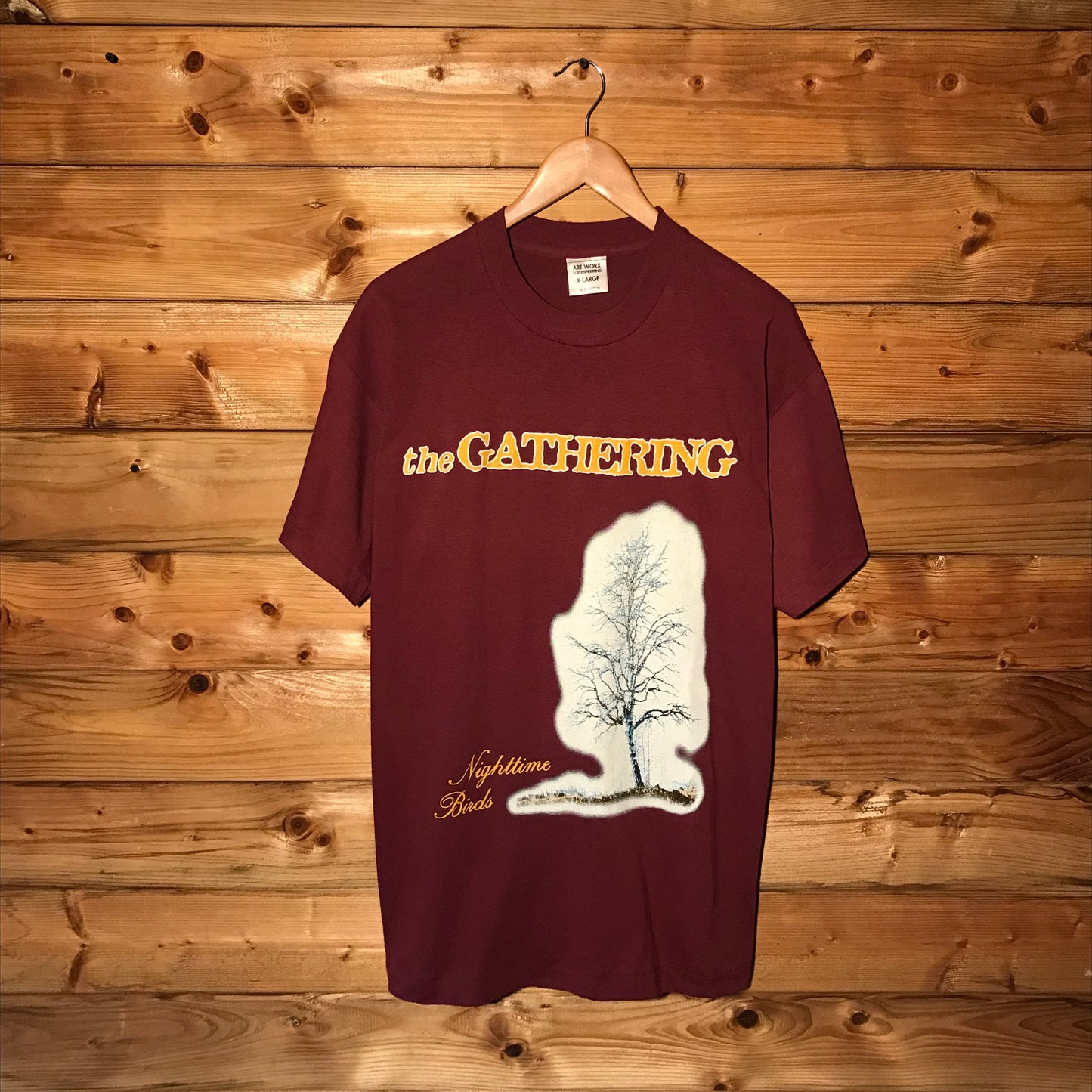 1997 The Gathering Nighttime Birds Album t shirt