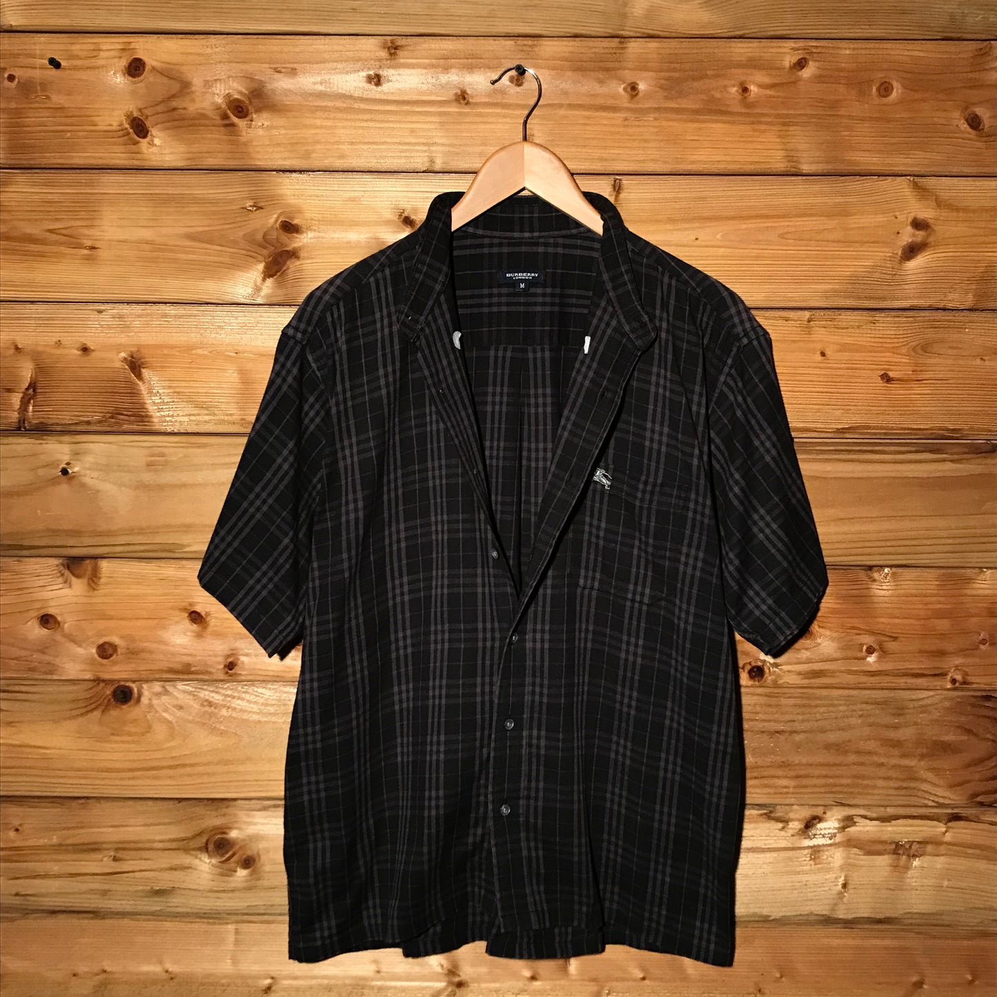 Burberry Nova Check Pattern short sleeve button up shirt