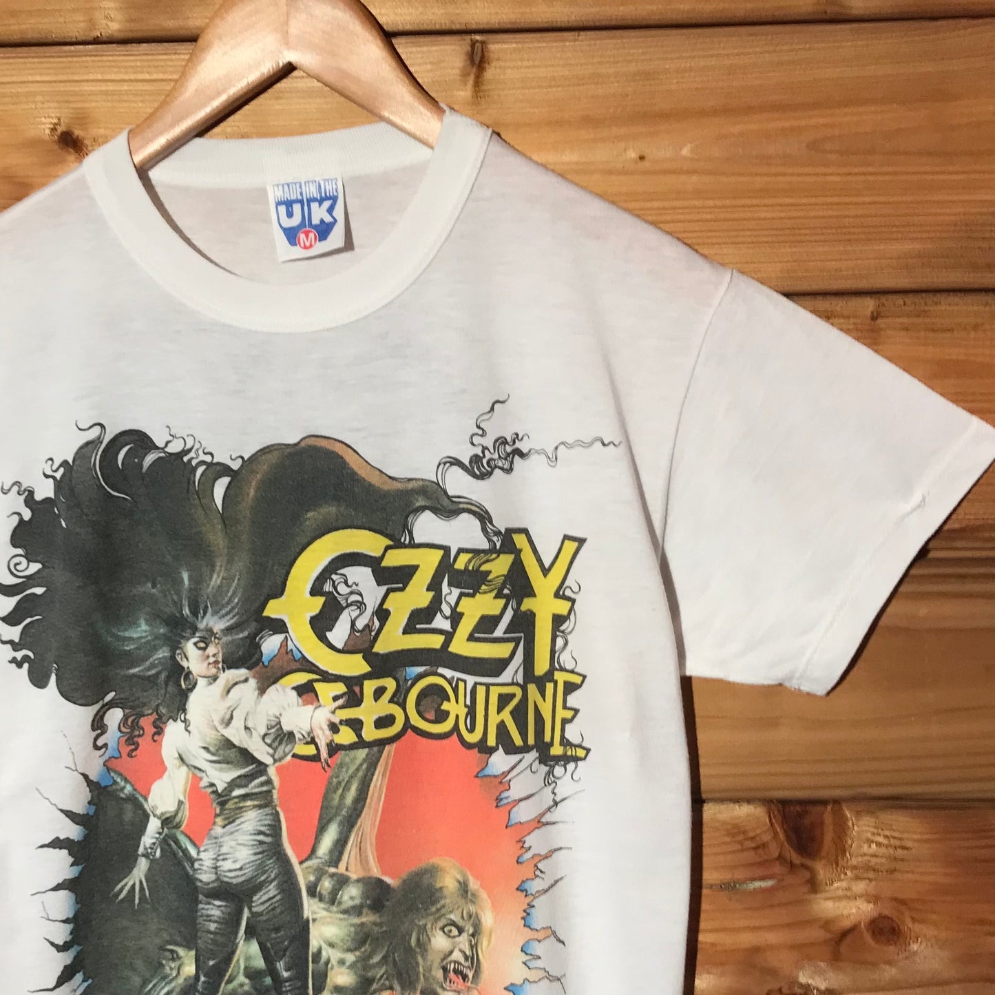 1988 Ozzy Osbourne The Ultimate Sin UK Tour t shirt