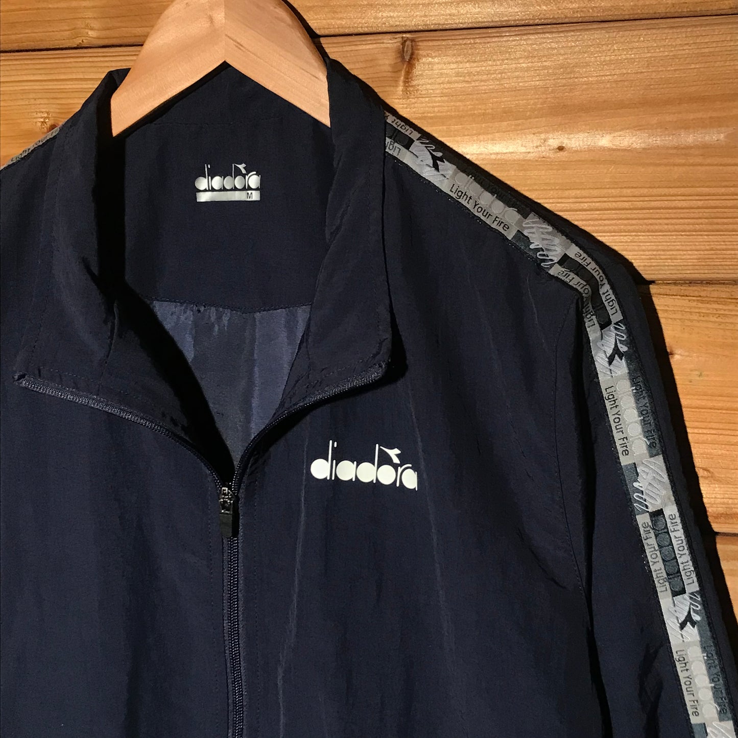 Diadora Light Your Fire Taped track jacket