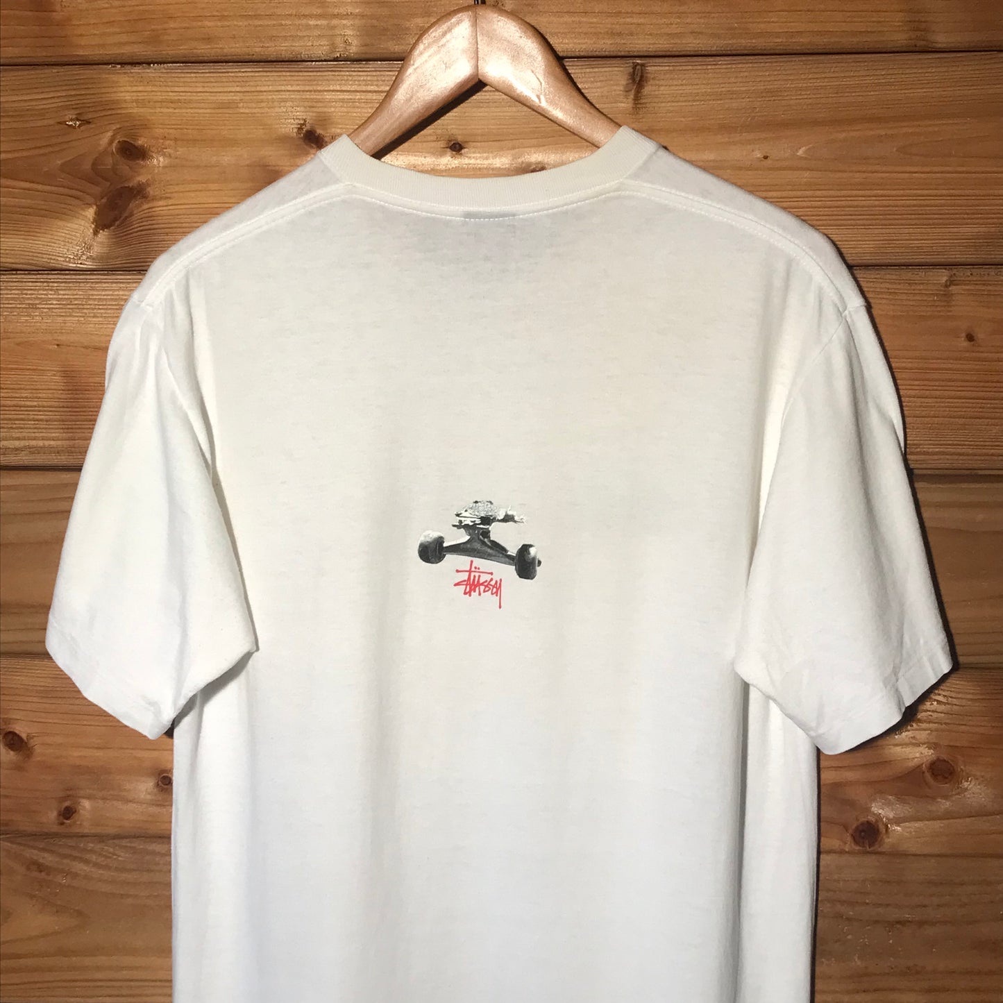 Stüssy USA Broken Skateboard Deck t shirt