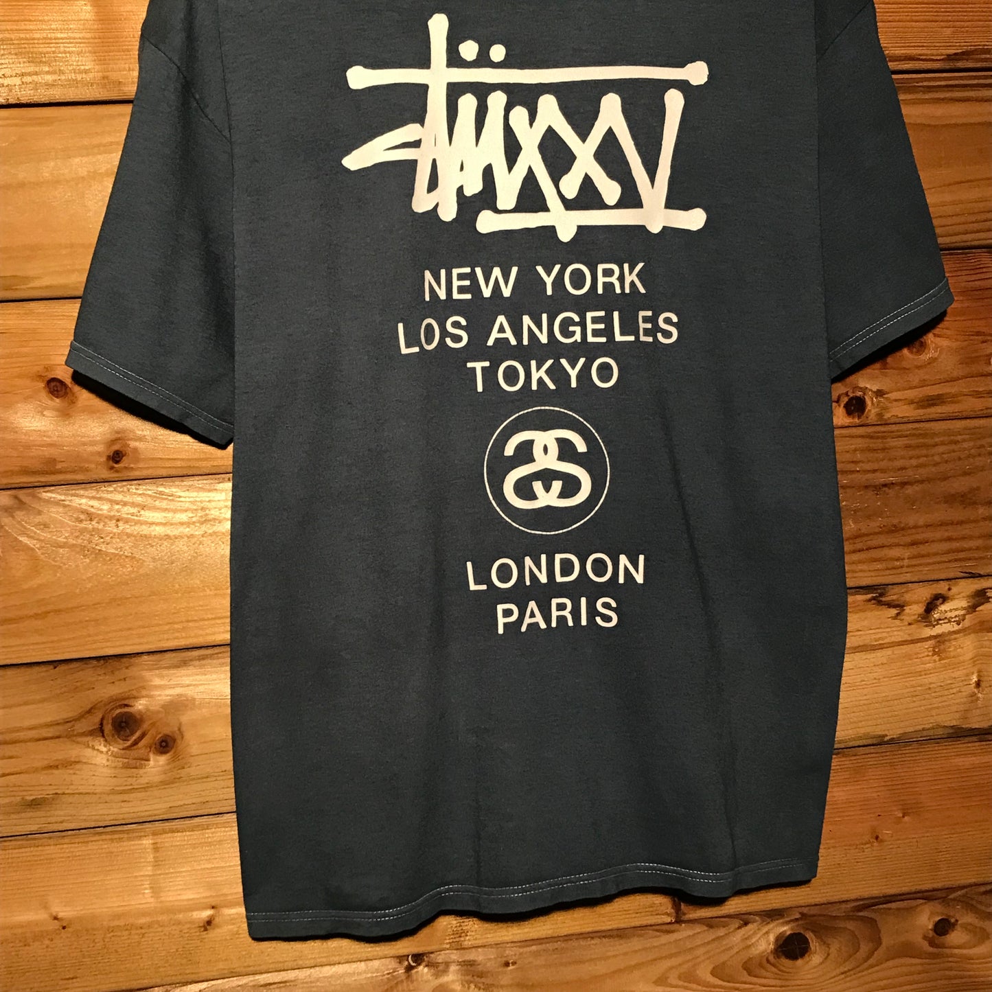 2005 Stüssy 25th Anniversary World Tour t shirt