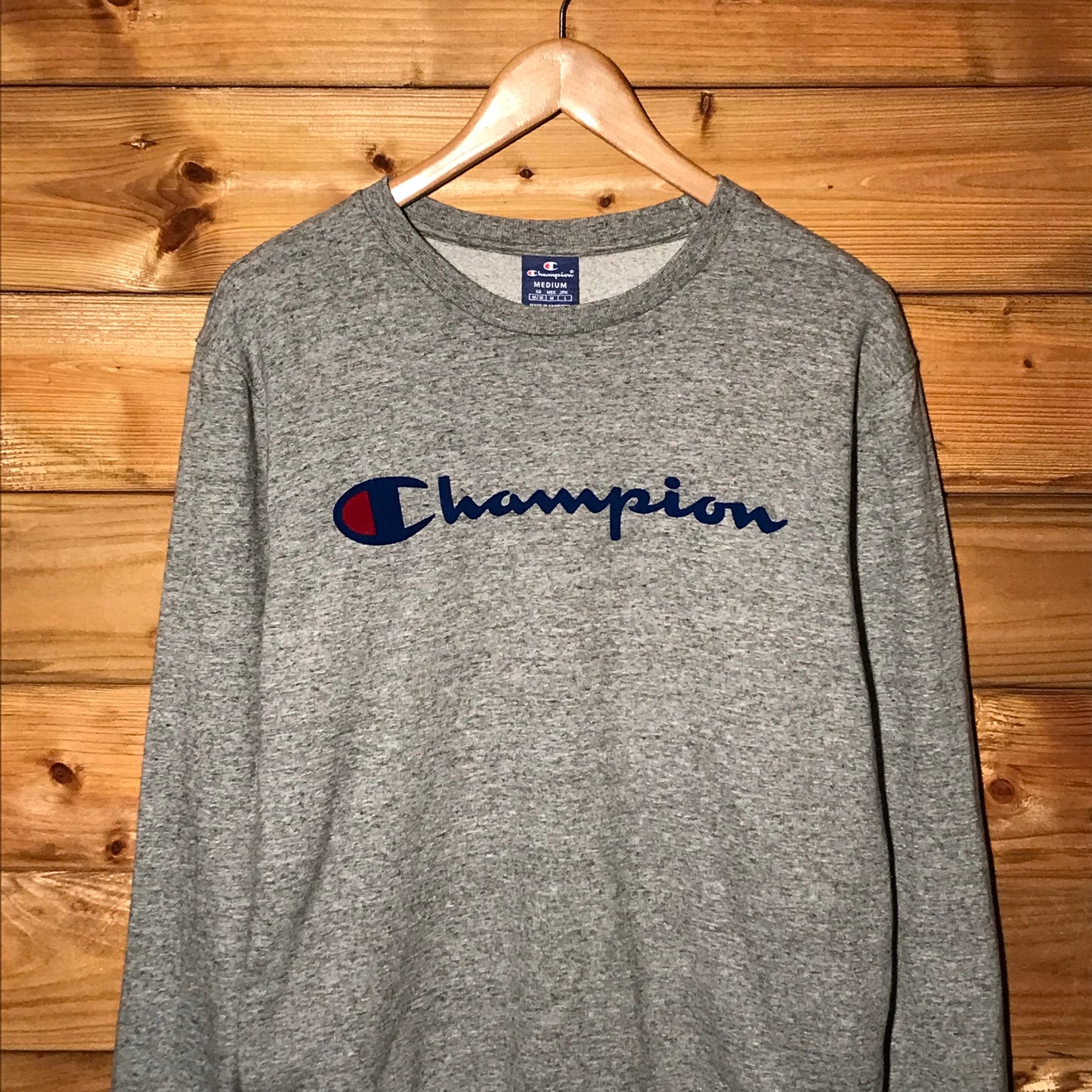 Champion Erkek Centre Spellout sweatshirt