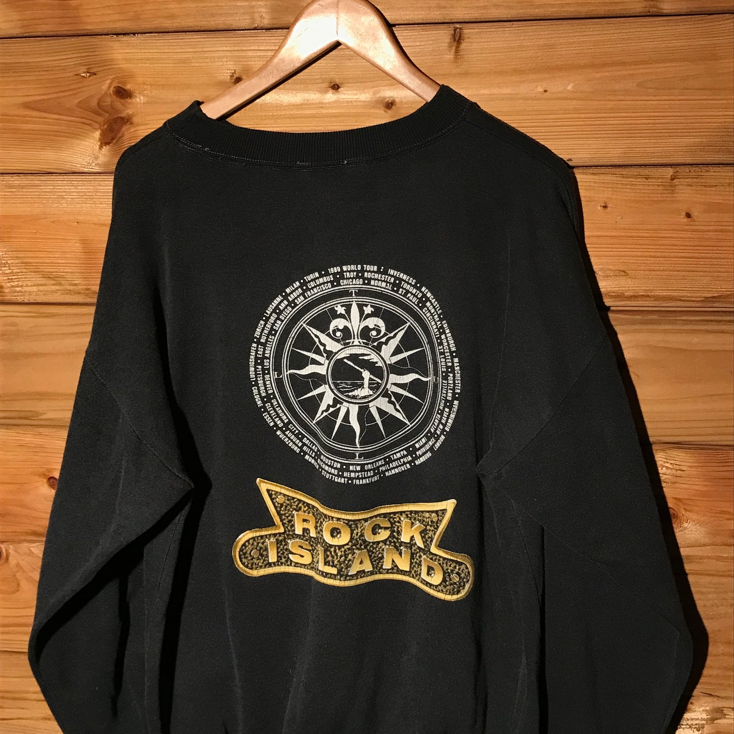 1989 Jethro Tull Rock Island World Tour sweatshirt