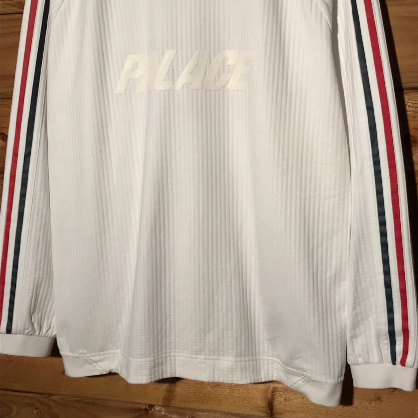 Palace x Adidas Waffle Knit Tonal Spellout sweatshirt