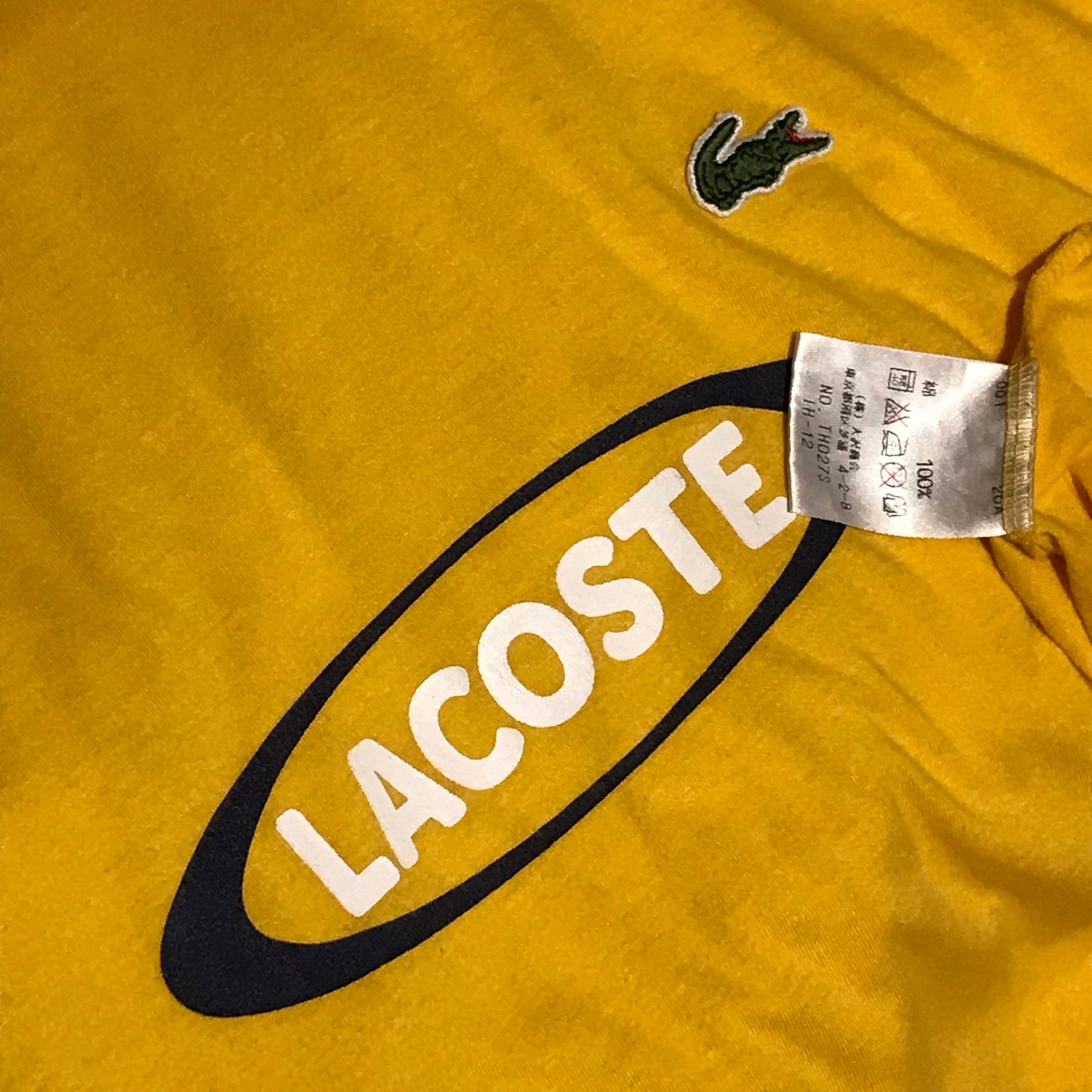 90s Lacoste Sport Centre Spellout t shirt