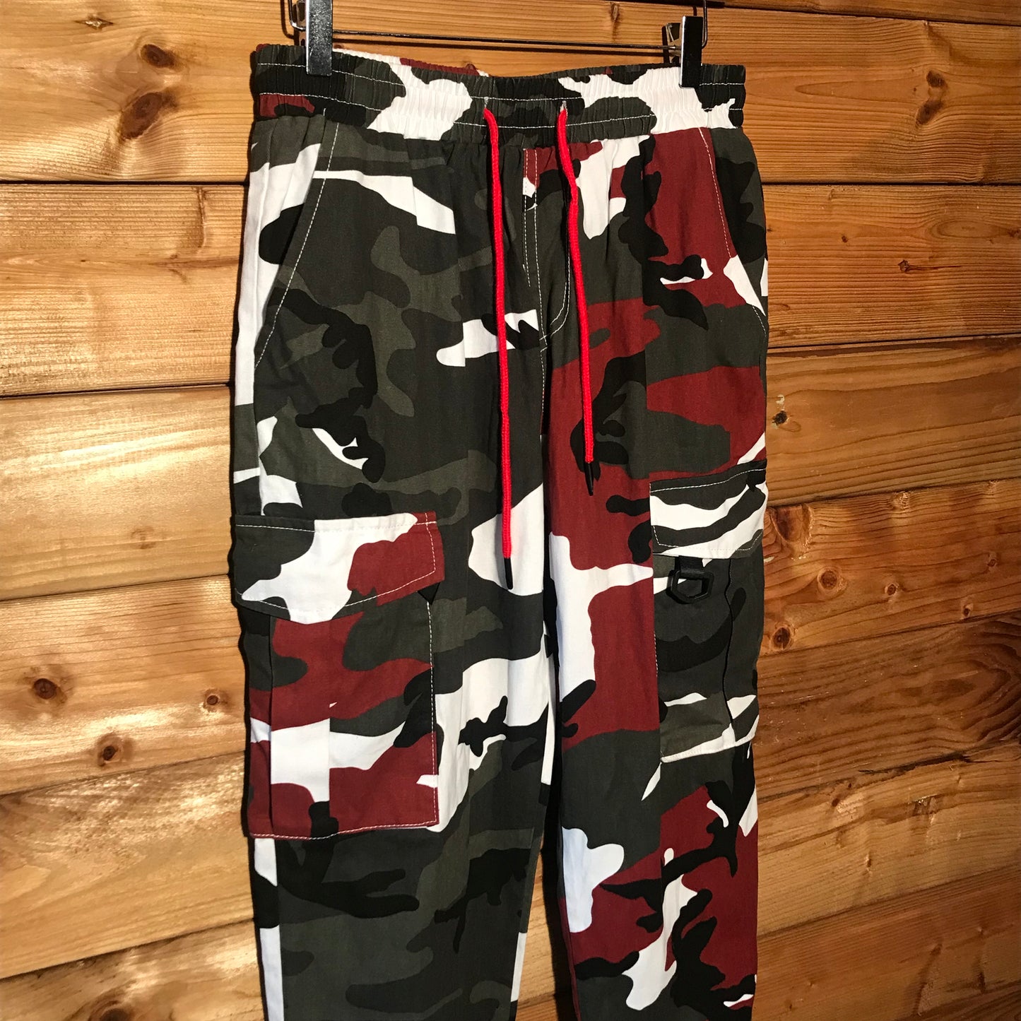 Yuxing Camo cargo trousers