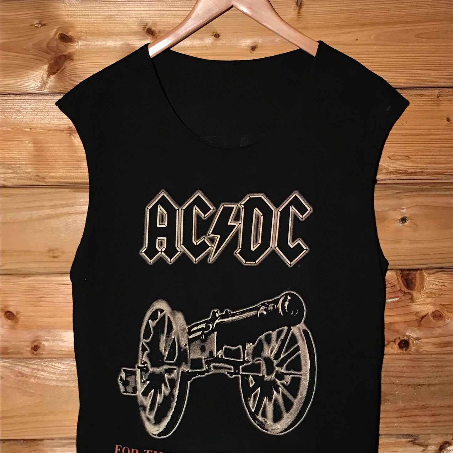 1999 AC/DC For Those About To Rock We Salute You Album tank top t shirt