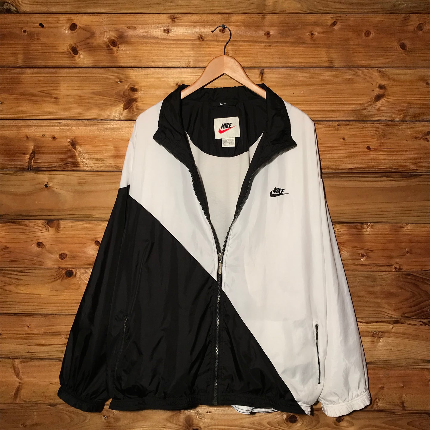 90s Nike Full Back Swoosh windbreaker jacket