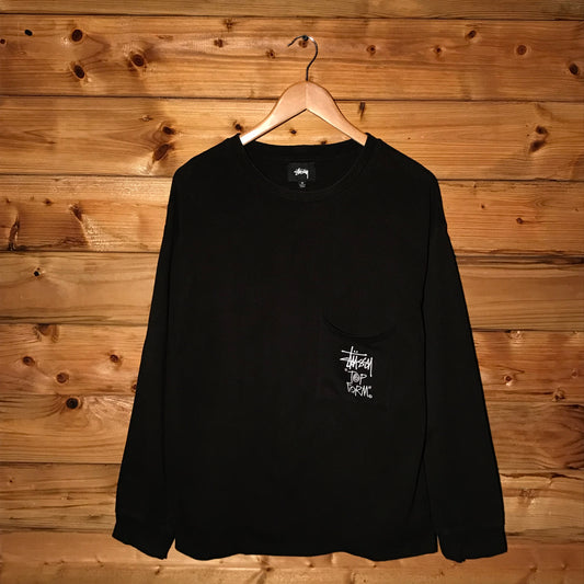 Stüssy Top Form long sleeve pocket t shirt