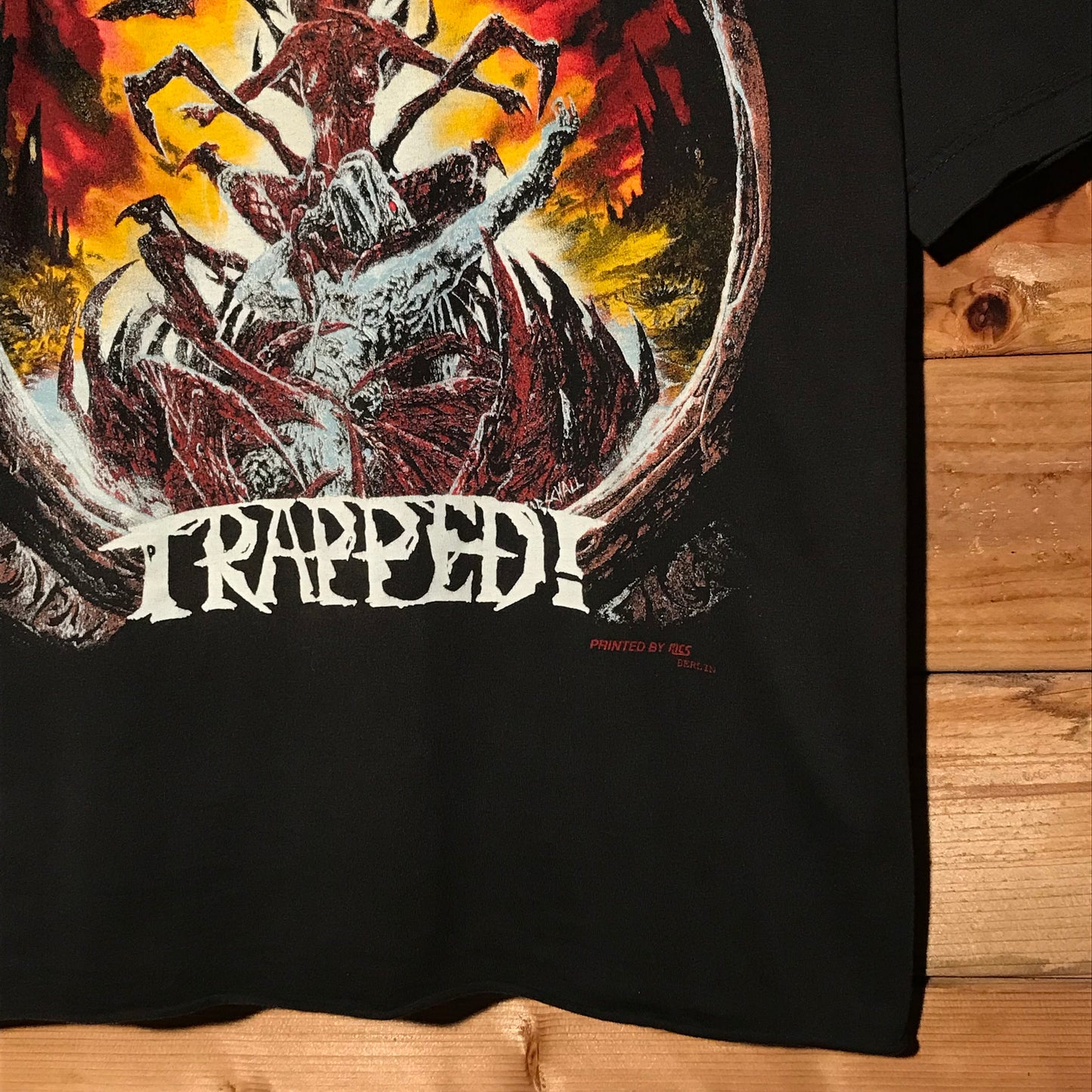 1992 Rage Trapped On Stage Tour t shirt