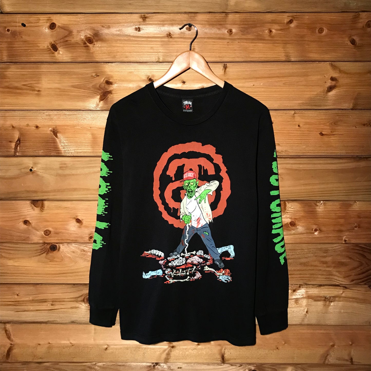 2008 Stüssy x Customade Zombie long sleeve t shirt