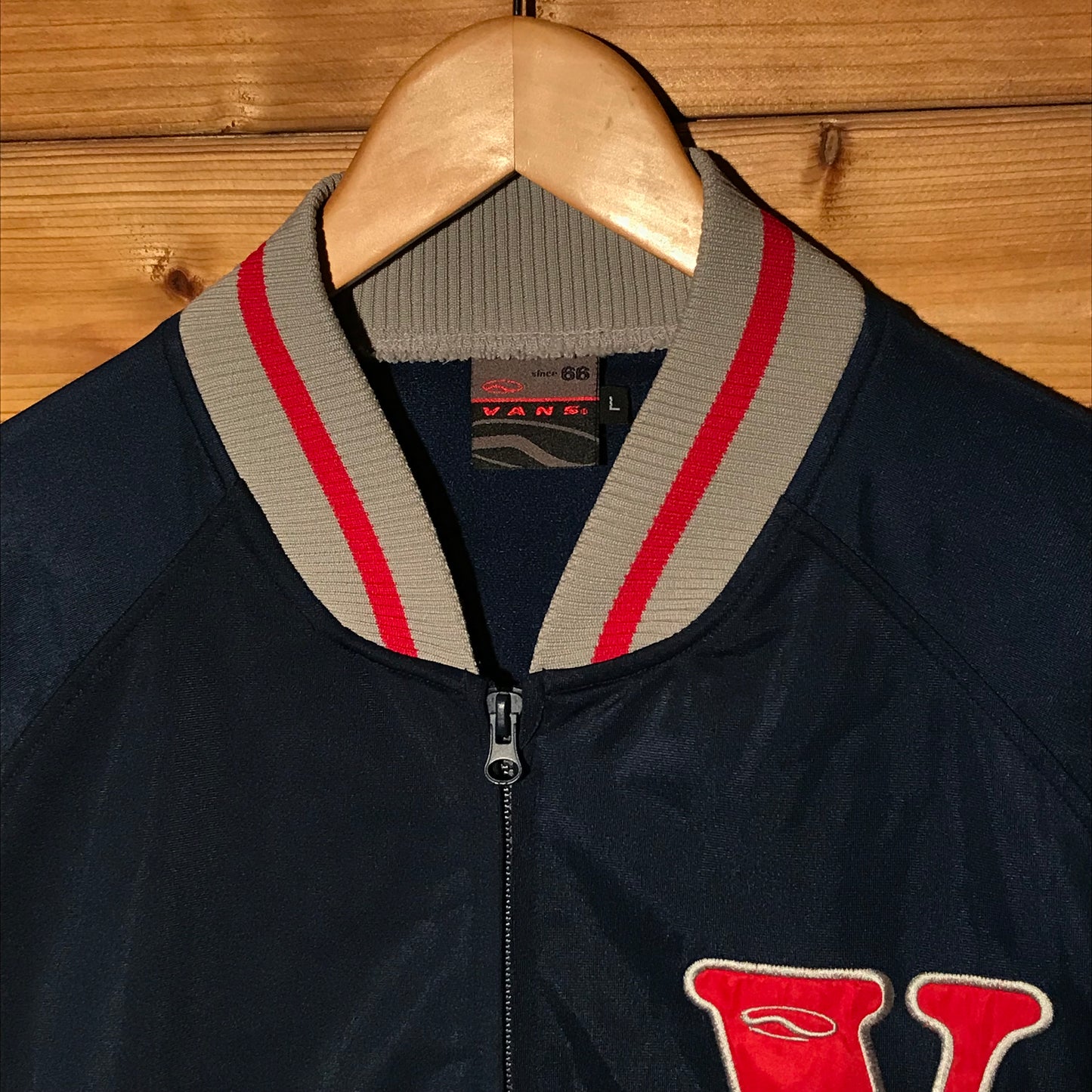 90s Vans V Logo track jacket