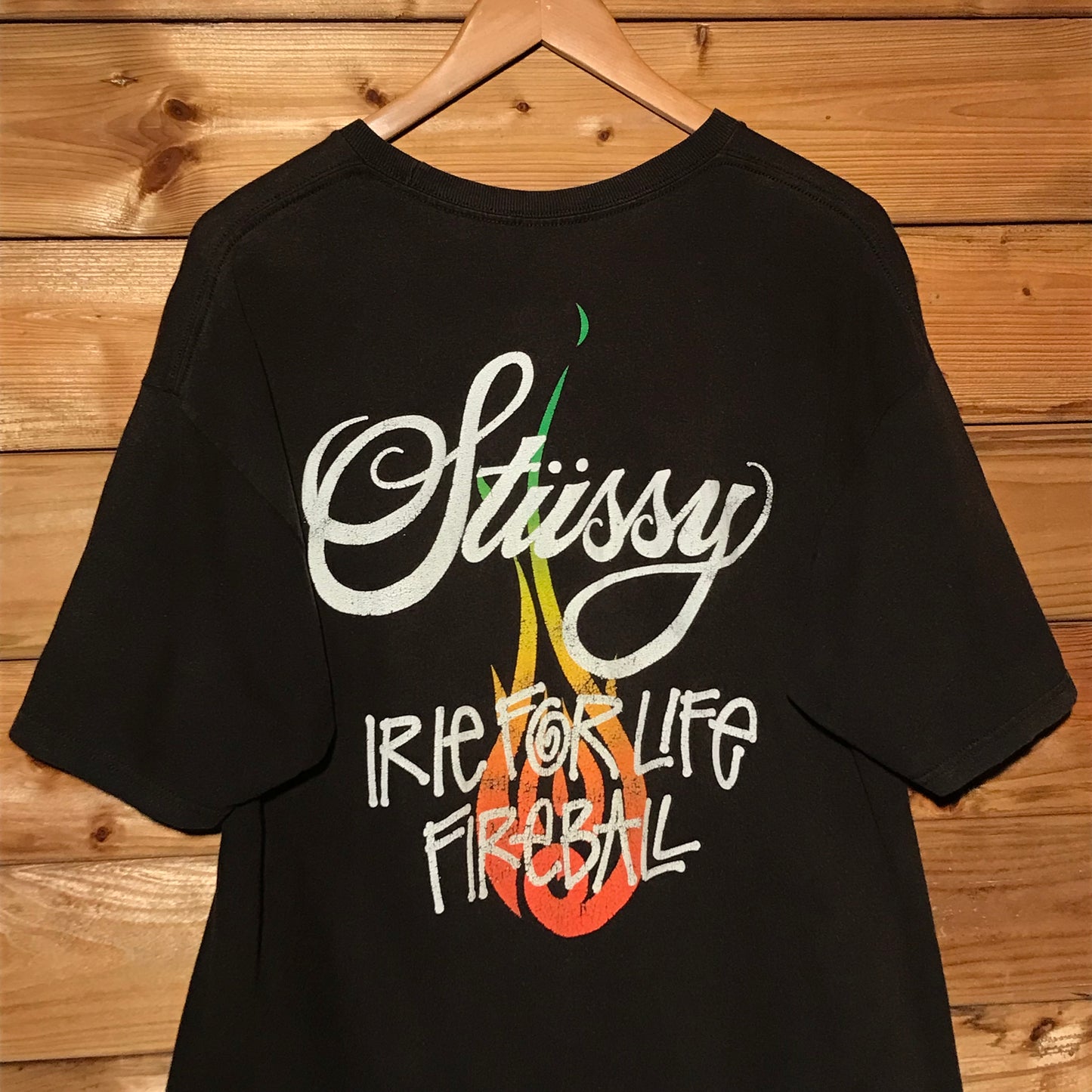 2010 Stüssy x Irie Life x Fire Ball Zero t shirt