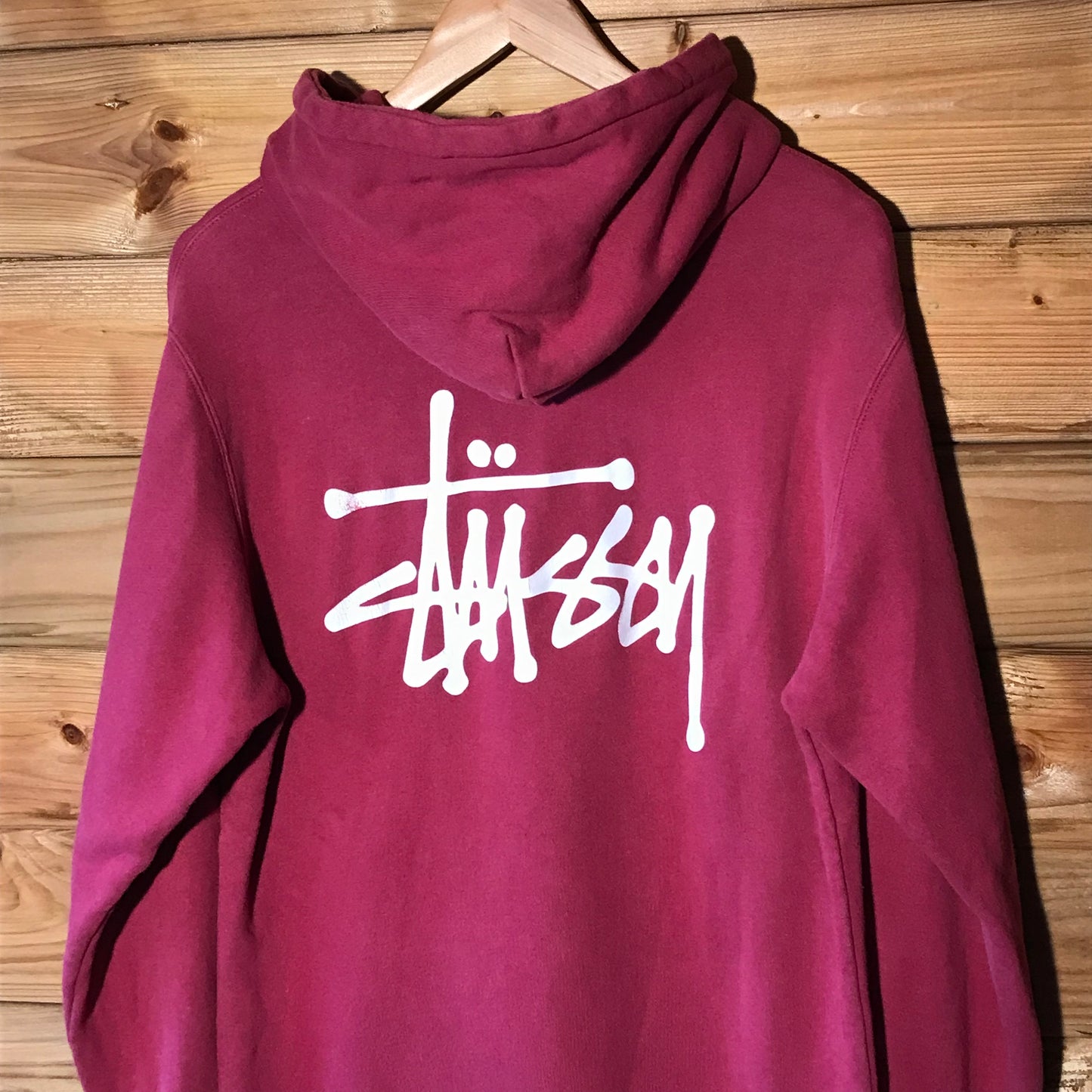 Stüssy Classic Double Script Spellout hoodie