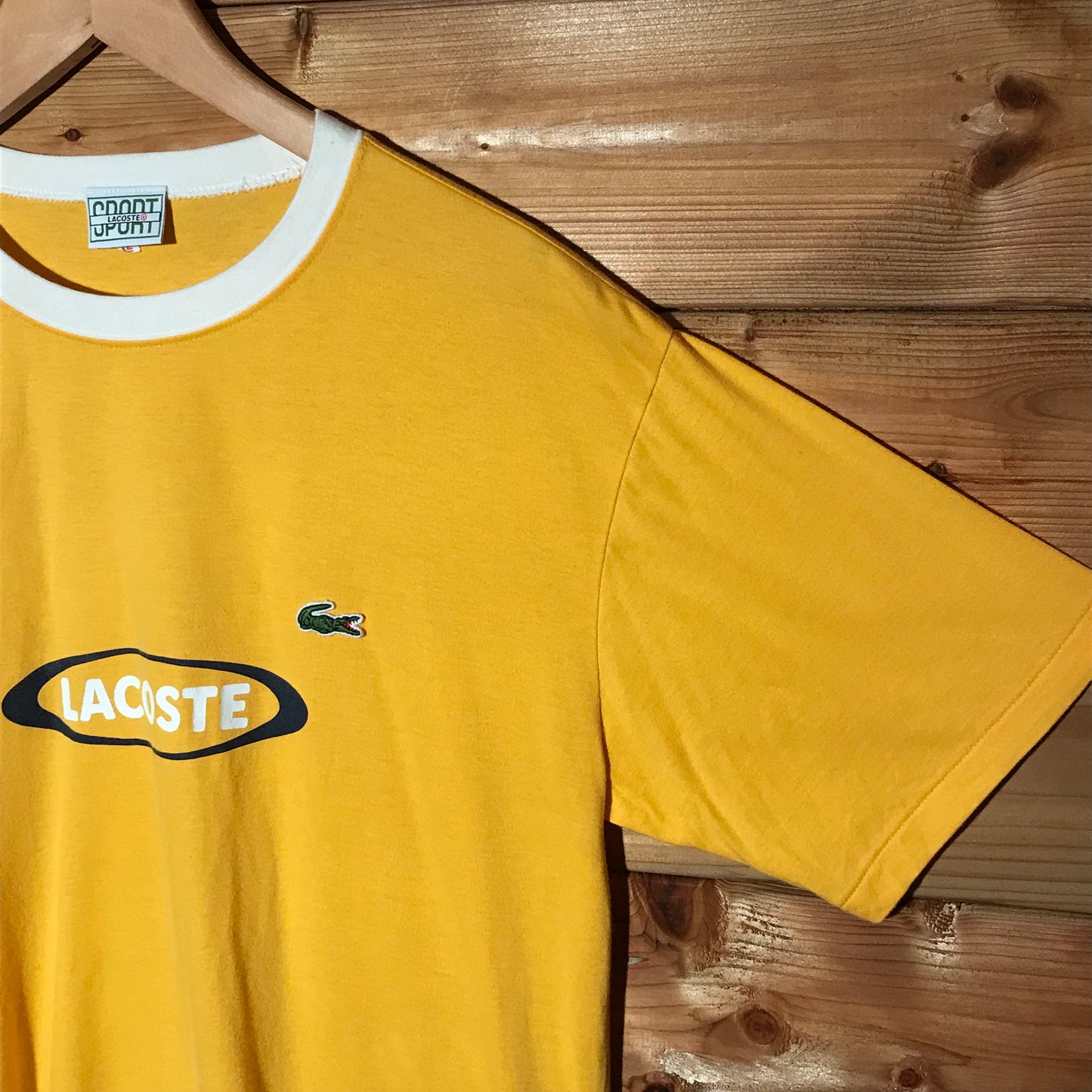 90s Lacoste Sport Centre Spellout t shirt