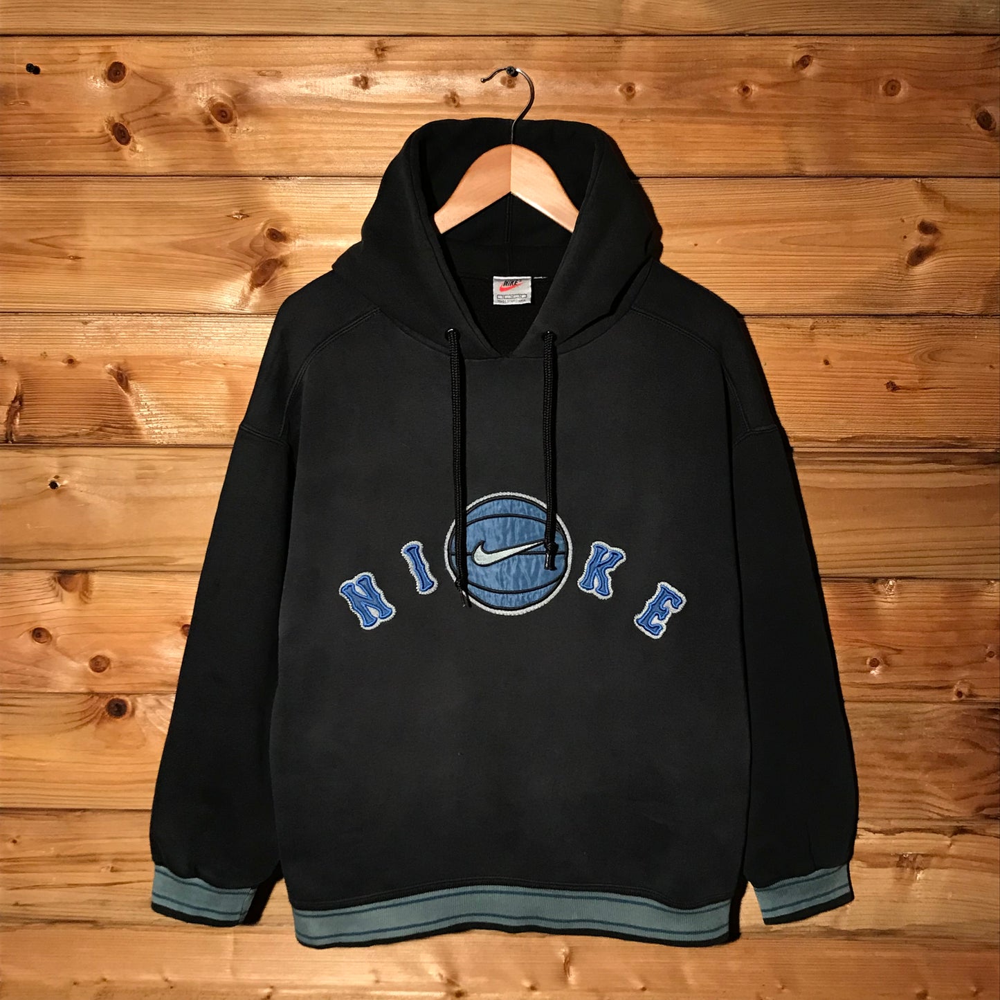 90s Nike Basketball Arc Spellout hoodie