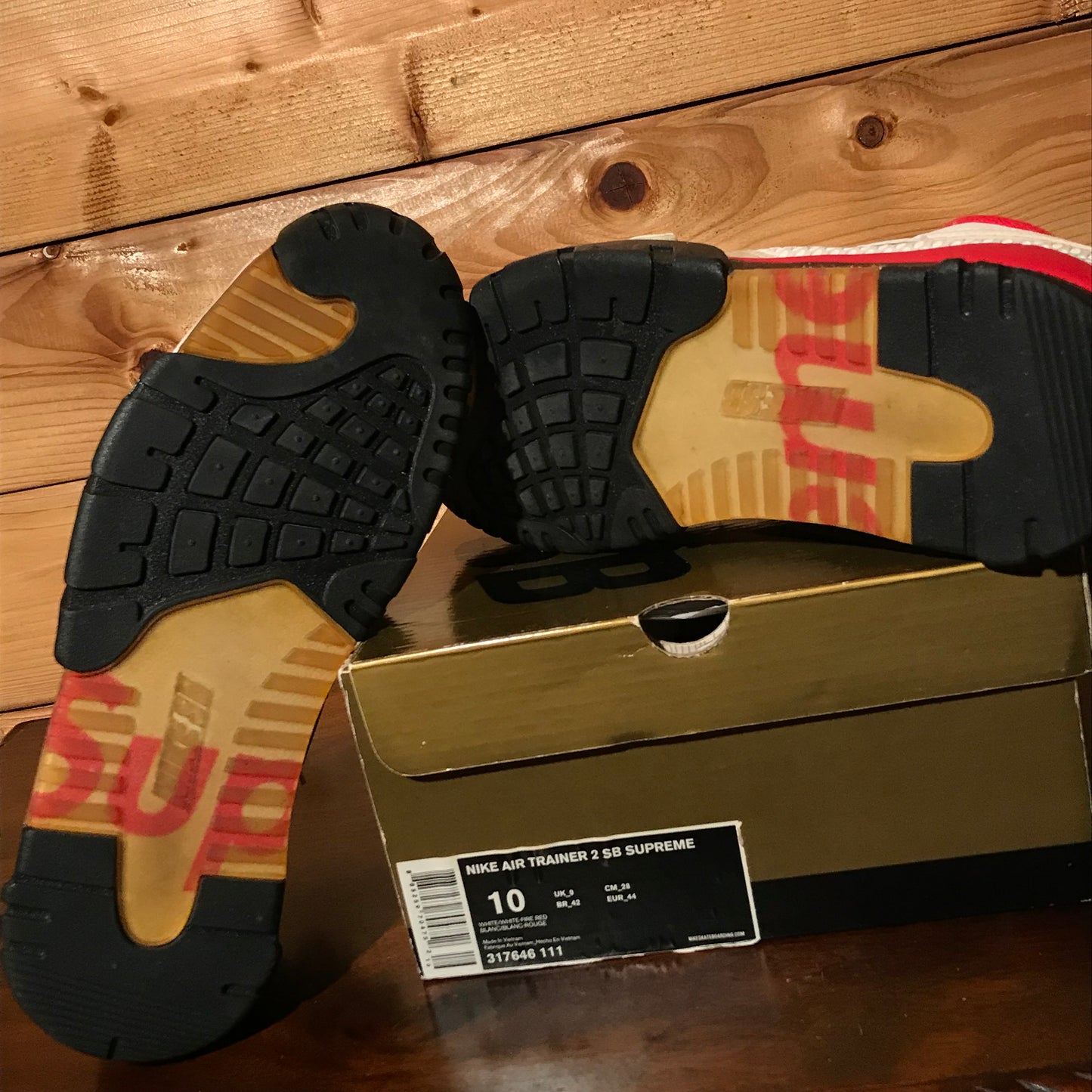 2007 Nike x Supreme Air Trainer 2 SB