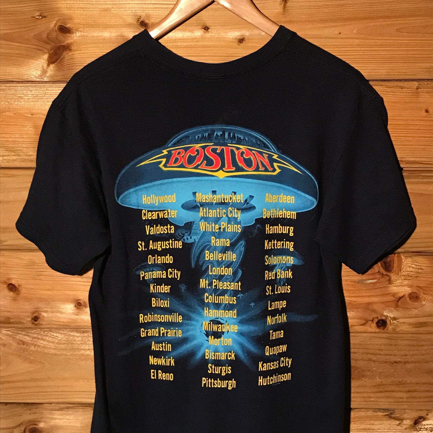 2012 Boston USA Tour t shirt