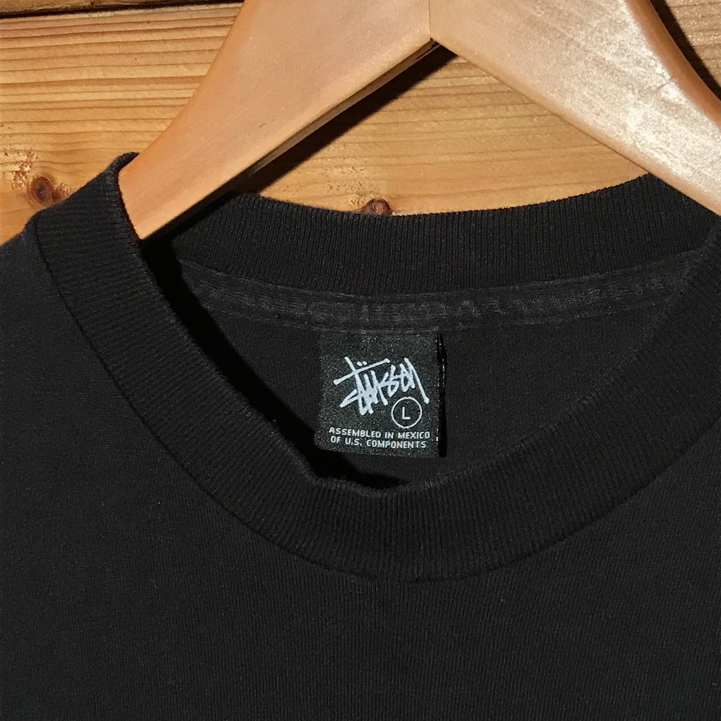 Stüssy USA Skull Script Spellout t shirt