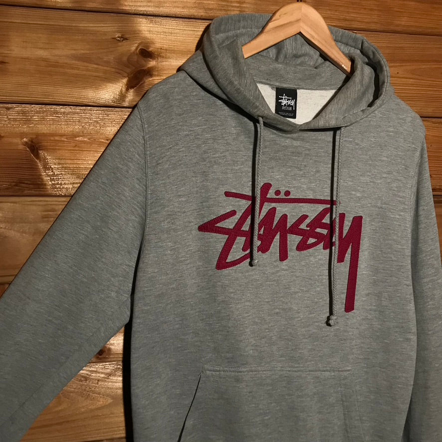 Stüssy Centre Script Patch Spellout hoodie