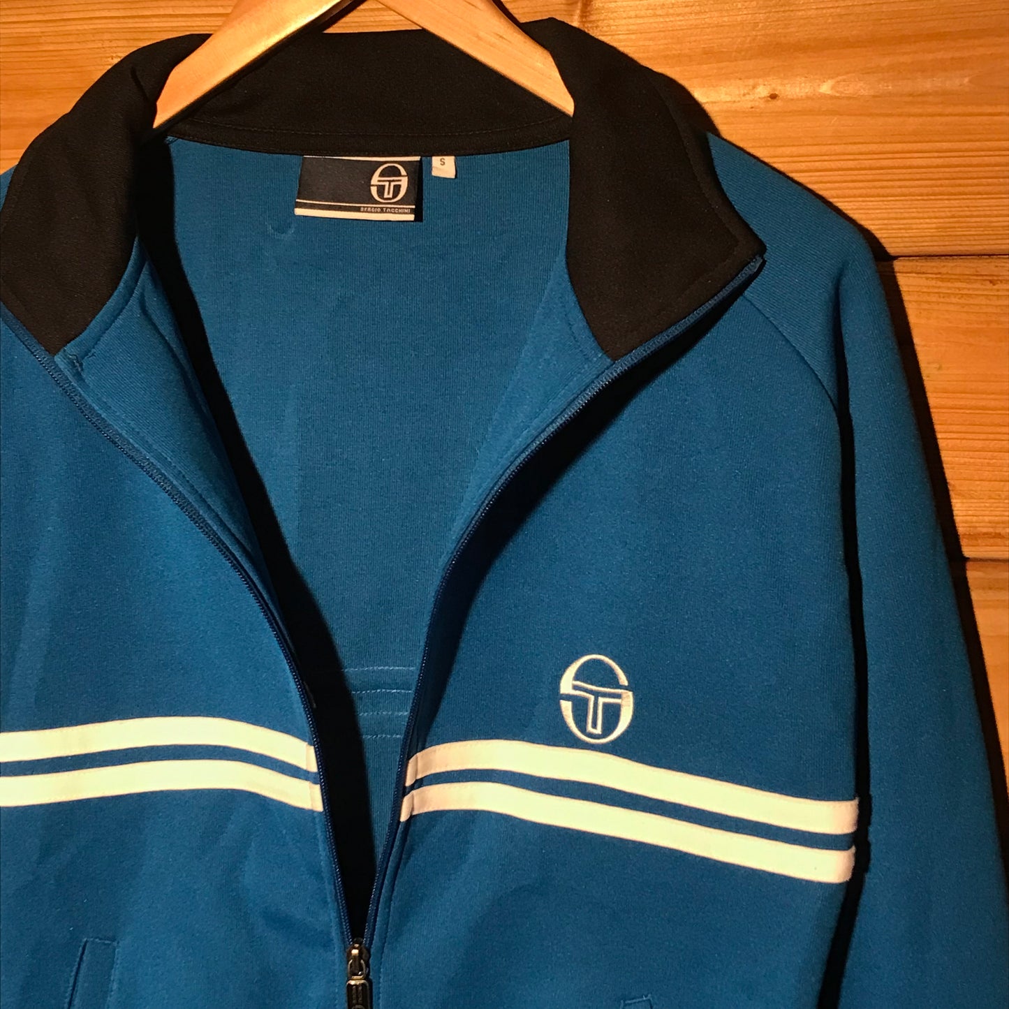 Sergio Tacchini Wraparound Striped track jacket