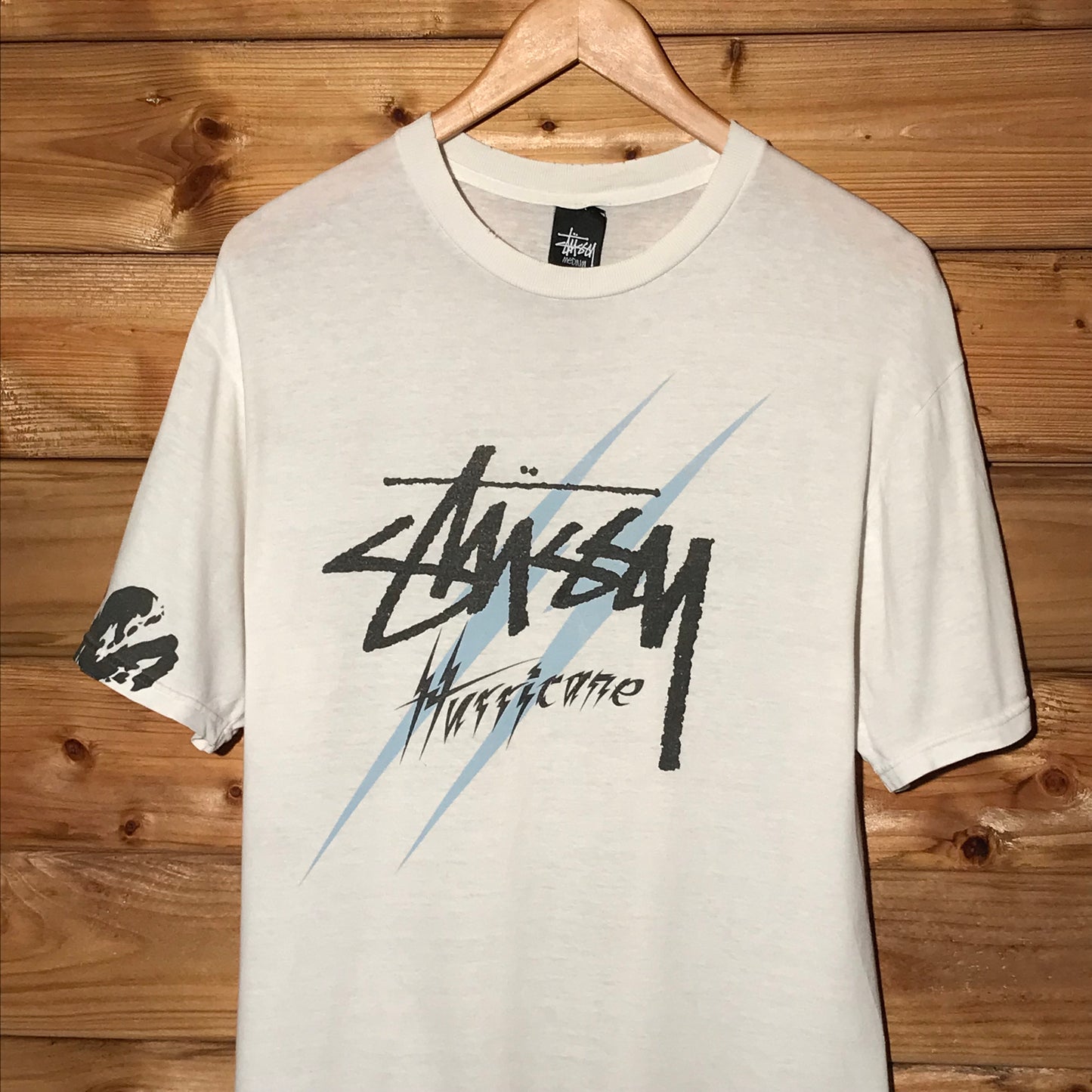 2011 Stüssy Hurricane Collection Script Spellout t shirt