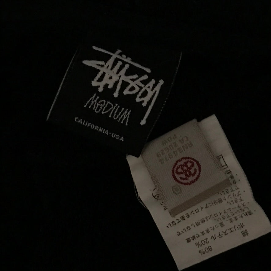 Stüssy Multi Camo Skull and Crossbones hoodie