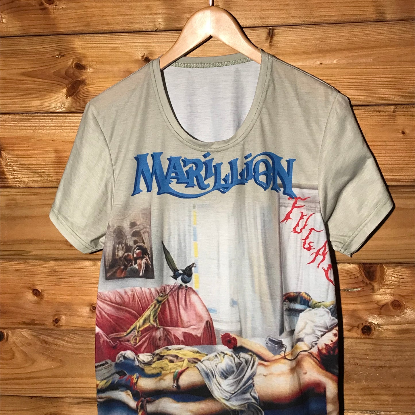 Marillion Fugazi Album AOP t shirt