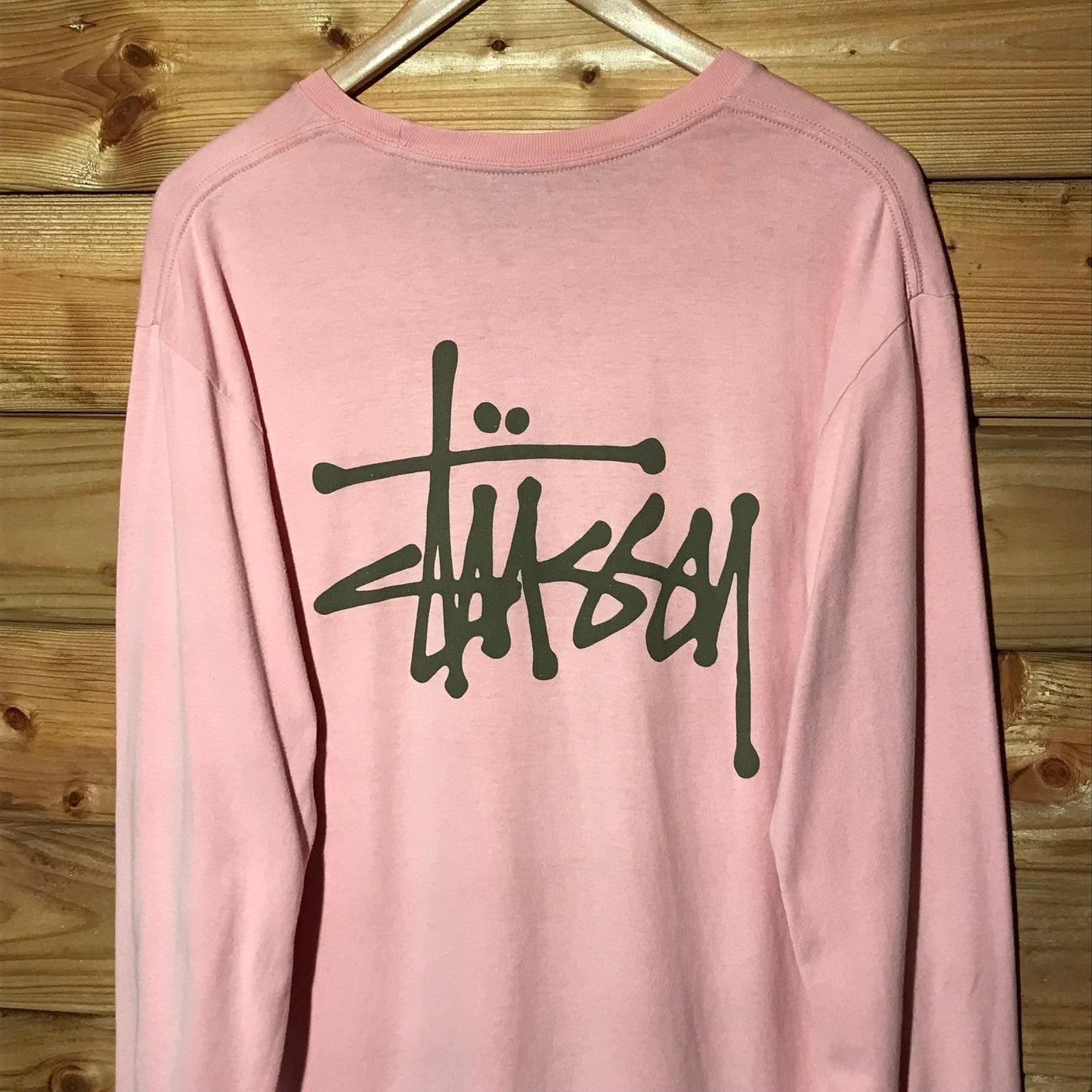 Stüssy Classic Double Script Spellout long sleeve t shirt