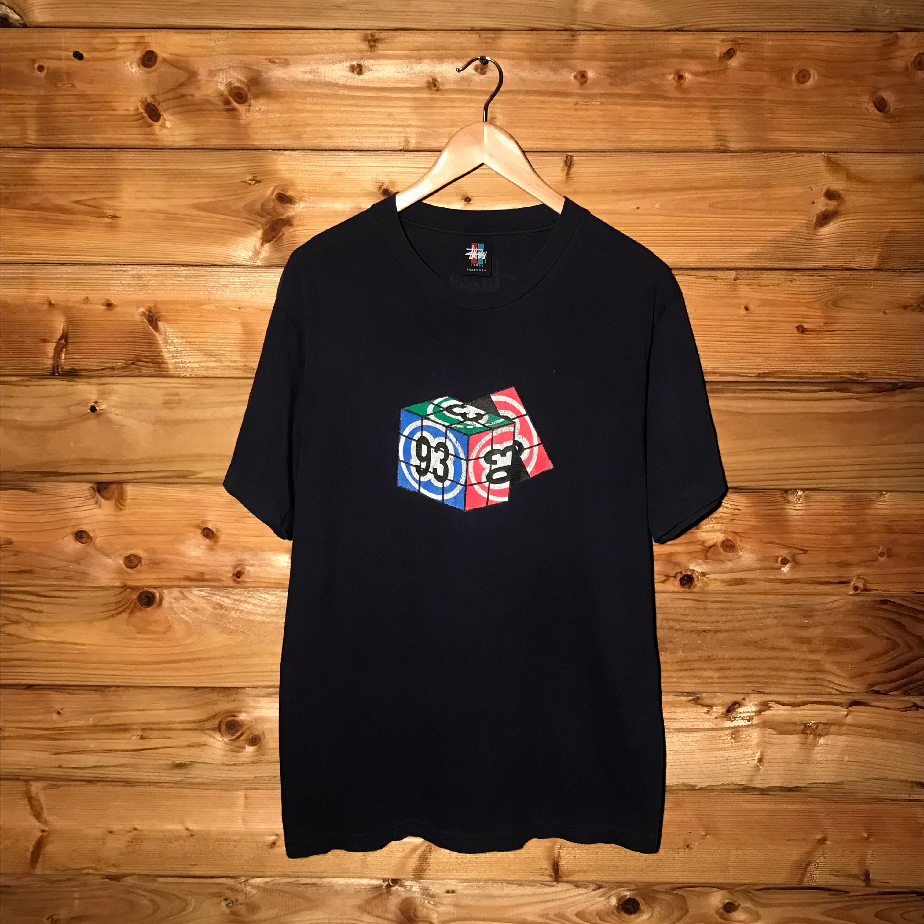 Stüssy Rubiks Cube 93 t shirt – HeresWear