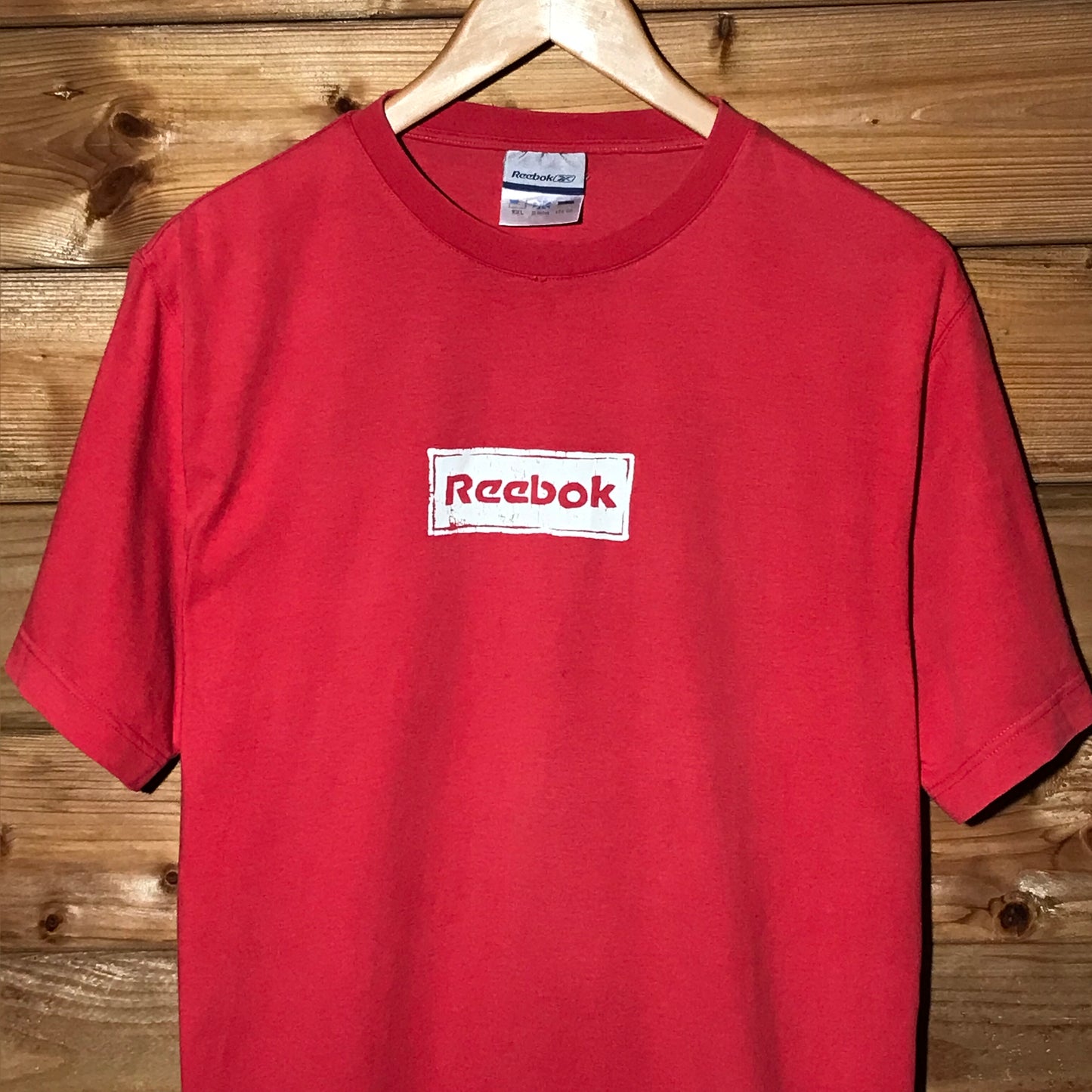 Reebok What're You Looking At? Spellout t shirt