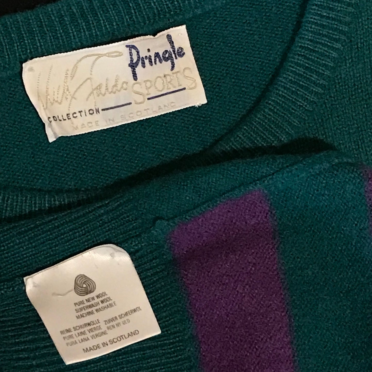 Pringle Nick Faldo Collection knit sweatshirt