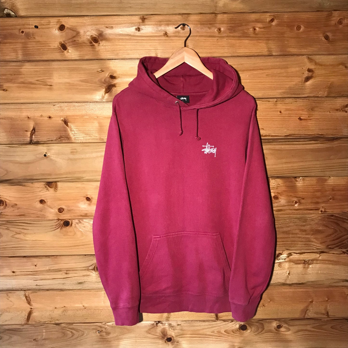 Stüssy Classic Double Script Spellout hoodie