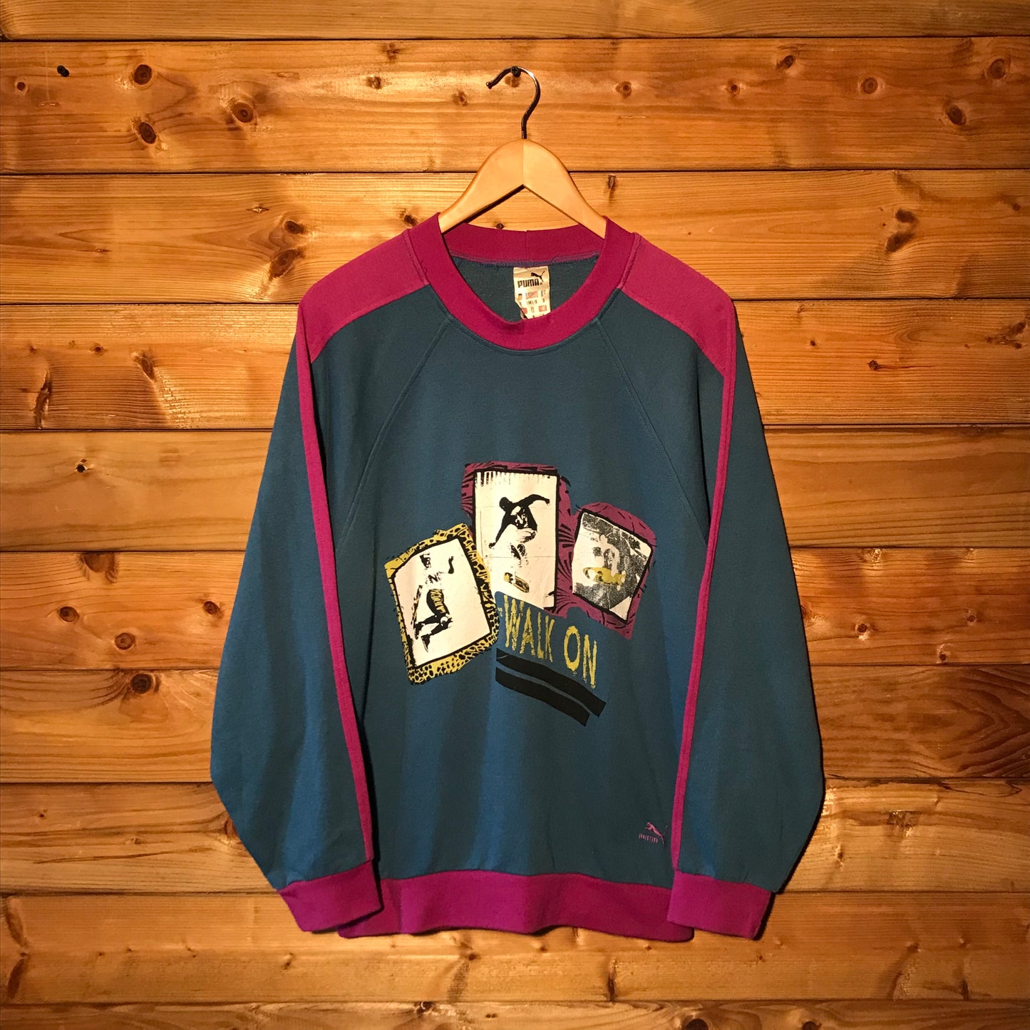 90s Puma Walk On Sports Photos sweatshirt