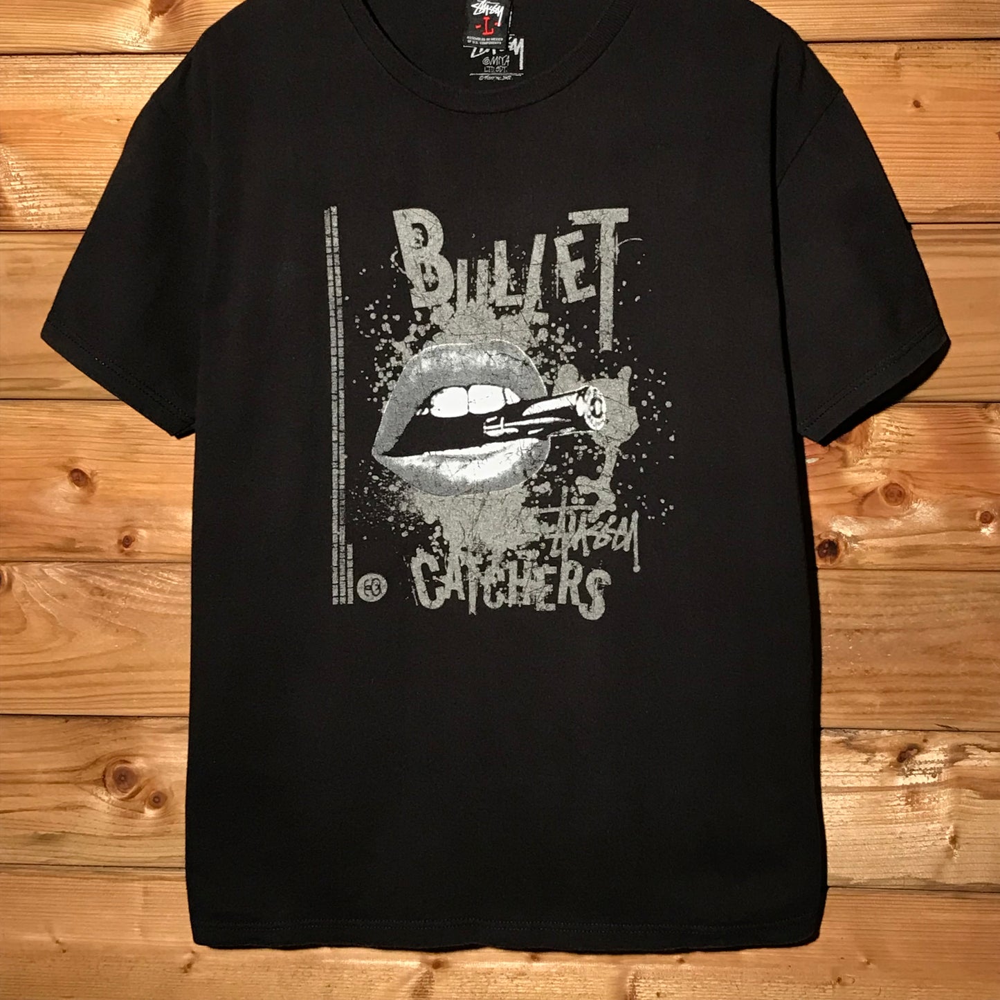 2007 Stüssy Omiya Chapter Bullet Catchers t shirt