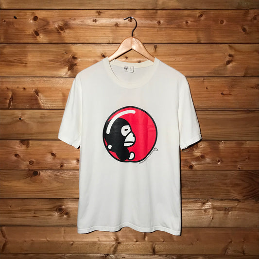 2003 Baby Milo, A Bathing Ape Red Ball t shirt