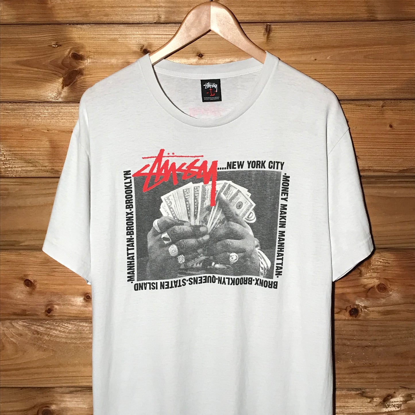 2009 Stüssy New York Store Opening Money Makin Crew t shirt