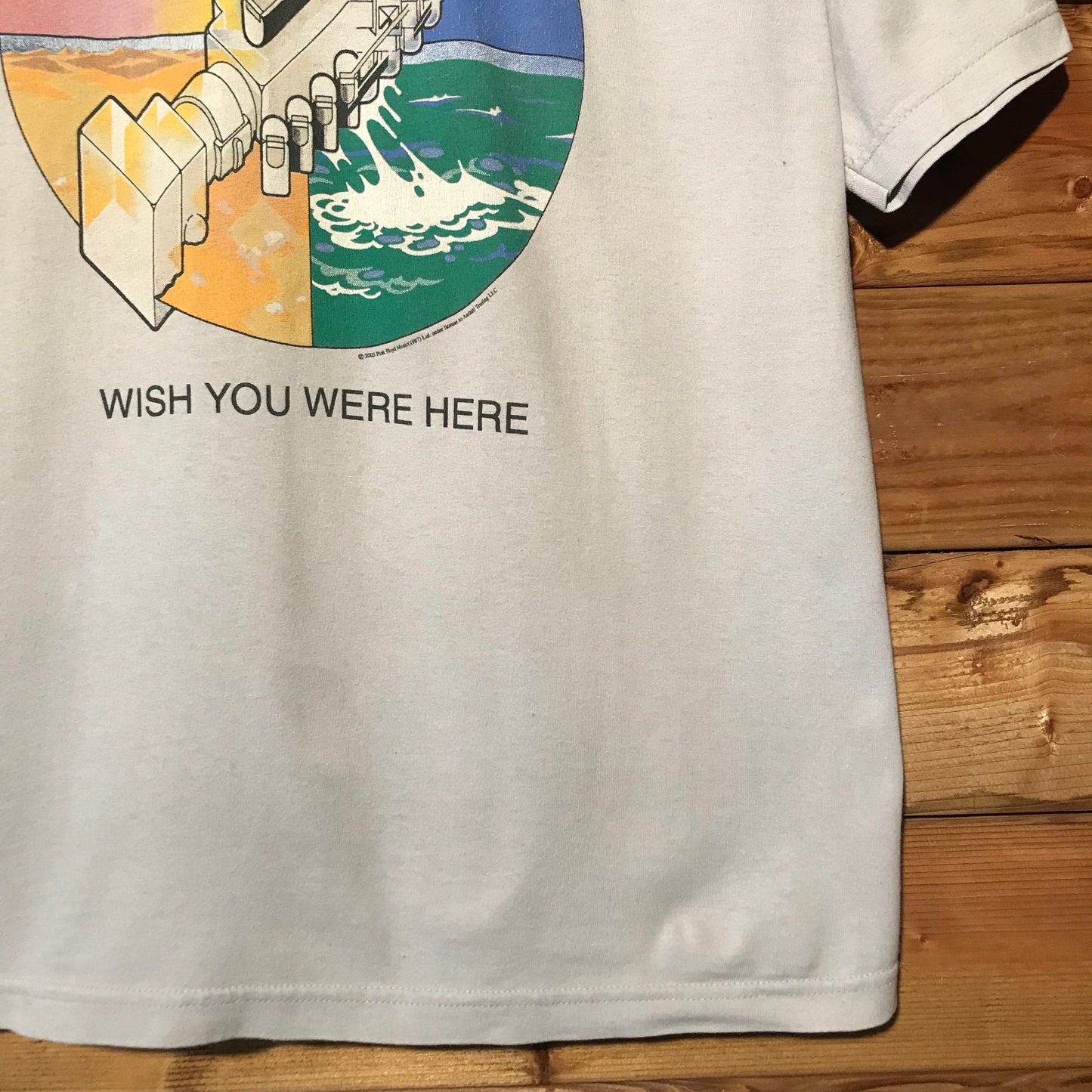 2003 Pink Floyd Wish You Were Here Album t shirt