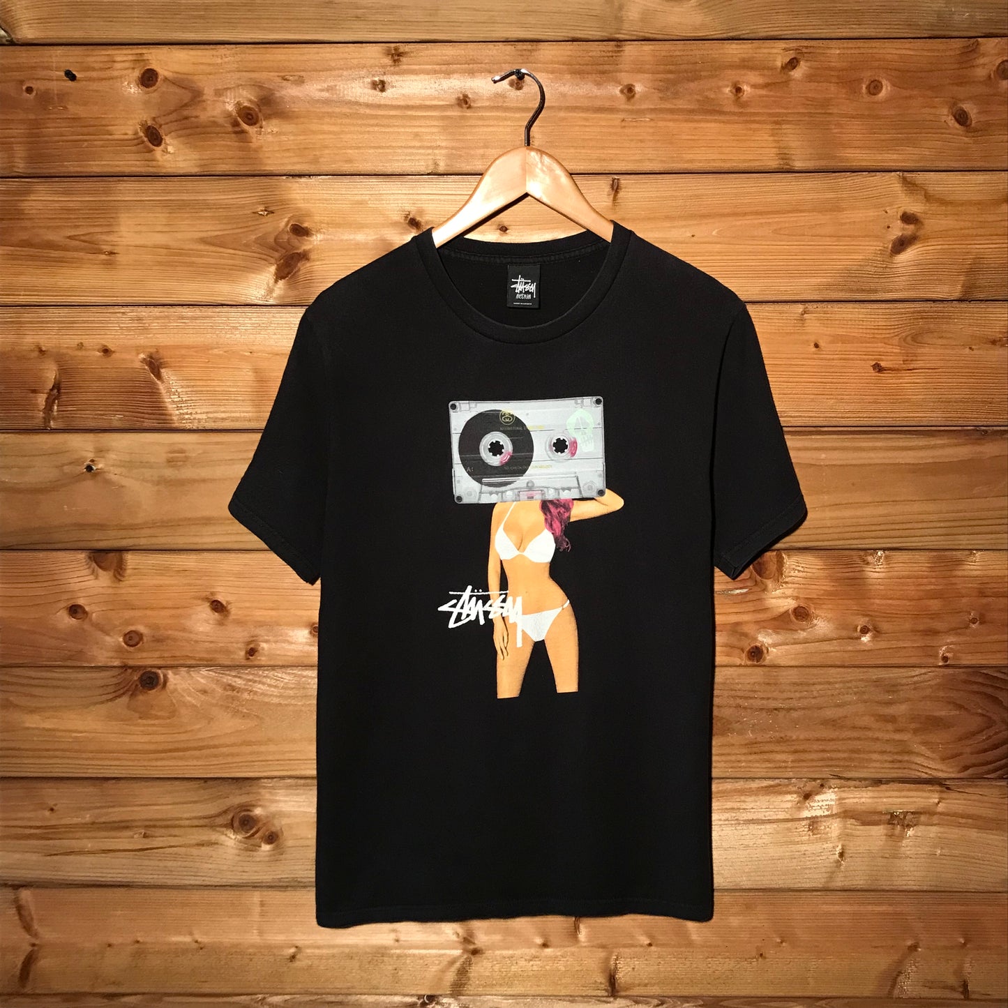 Stüssy Cassette Head t shirt